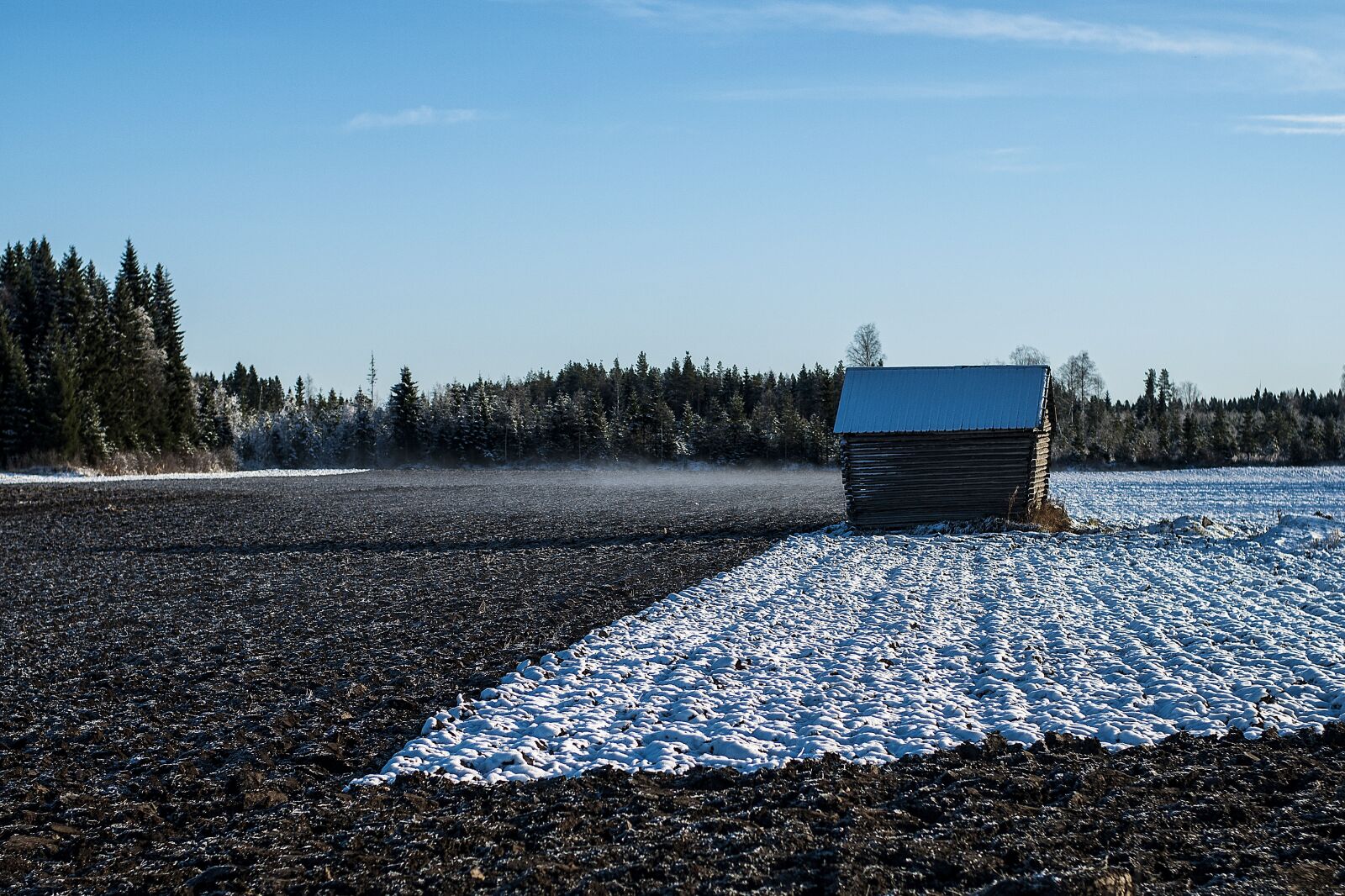 Nikon D80 sample photo. Barn, agriculture, autumn photography