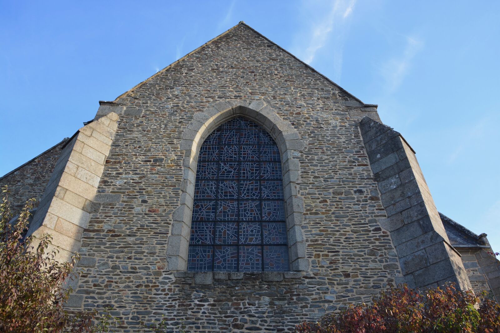 Nikon D5200 sample photo. Church meillac, heritage, architecture photography