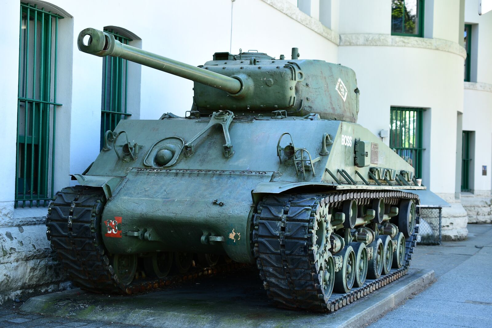 Nikon D7500 sample photo. Medium tank, sherman tank photography