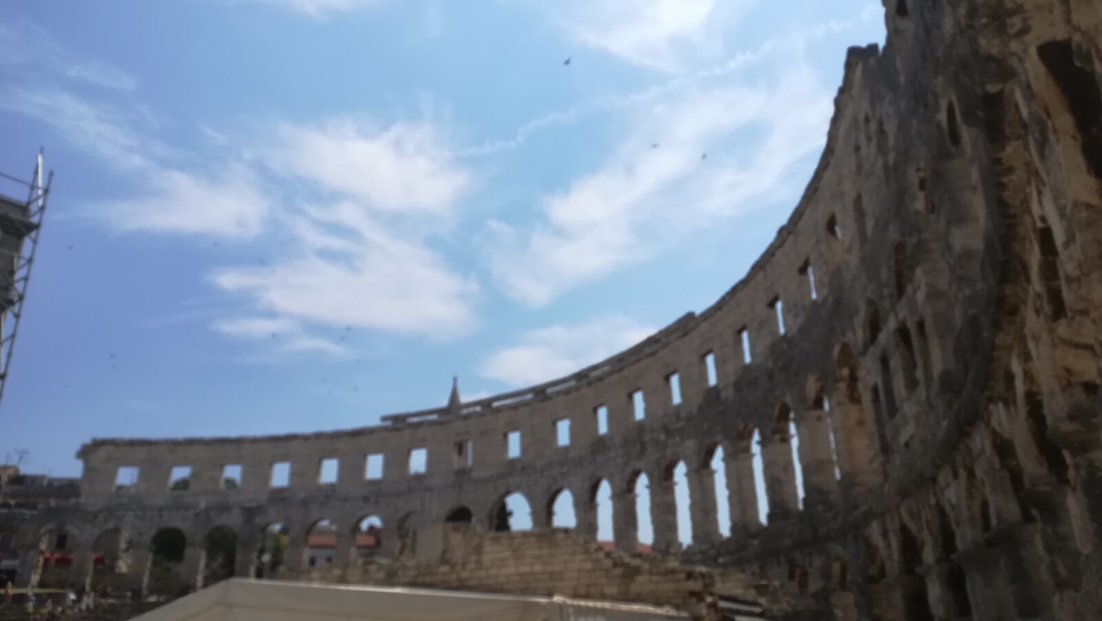 HUAWEI P10 lite sample photo. Pula, croatia, arena photography
