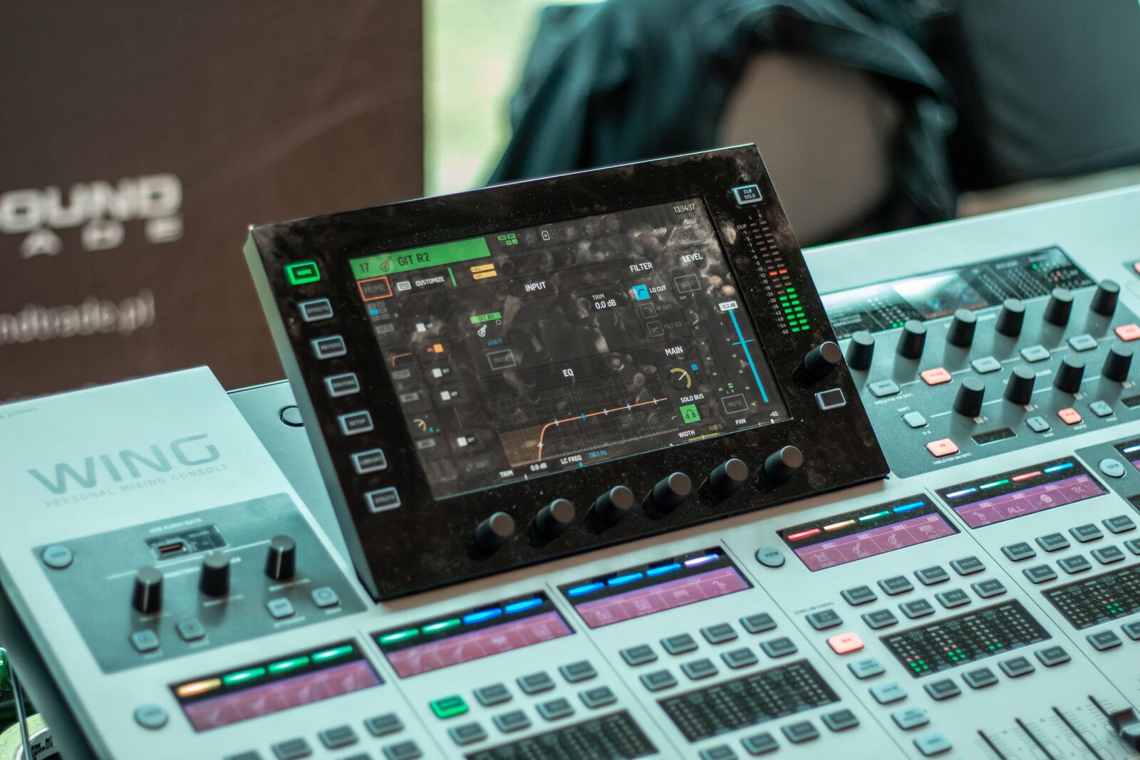 Canon EOS 700D (EOS Rebel T5i / EOS Kiss X7i) sample photo. Fader, audio mixer, console photography