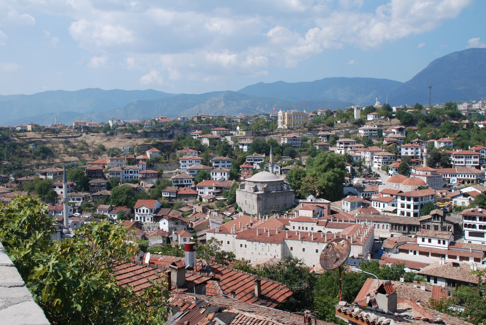 Nikon D80 sample photo. Travel, safranbolu houses, panoramic photography