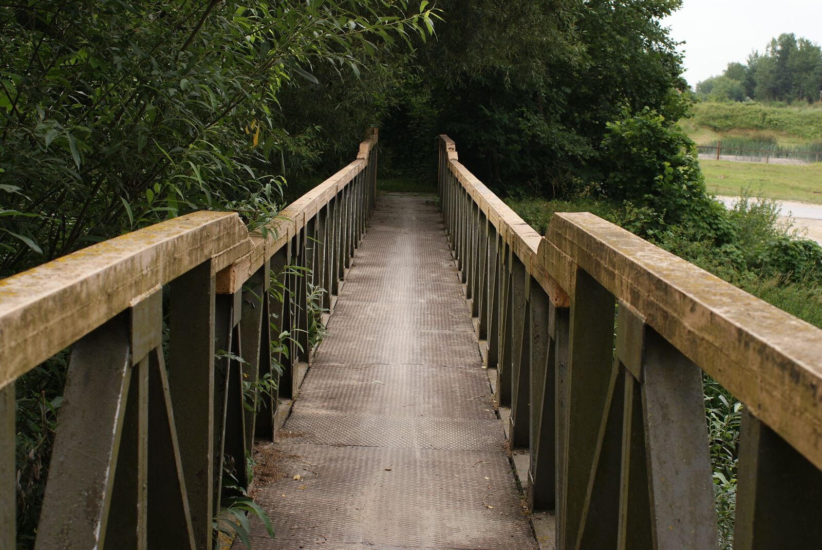 Sony Alpha DSLR-A200 sample photo. Bridge, transition, footbridge photography