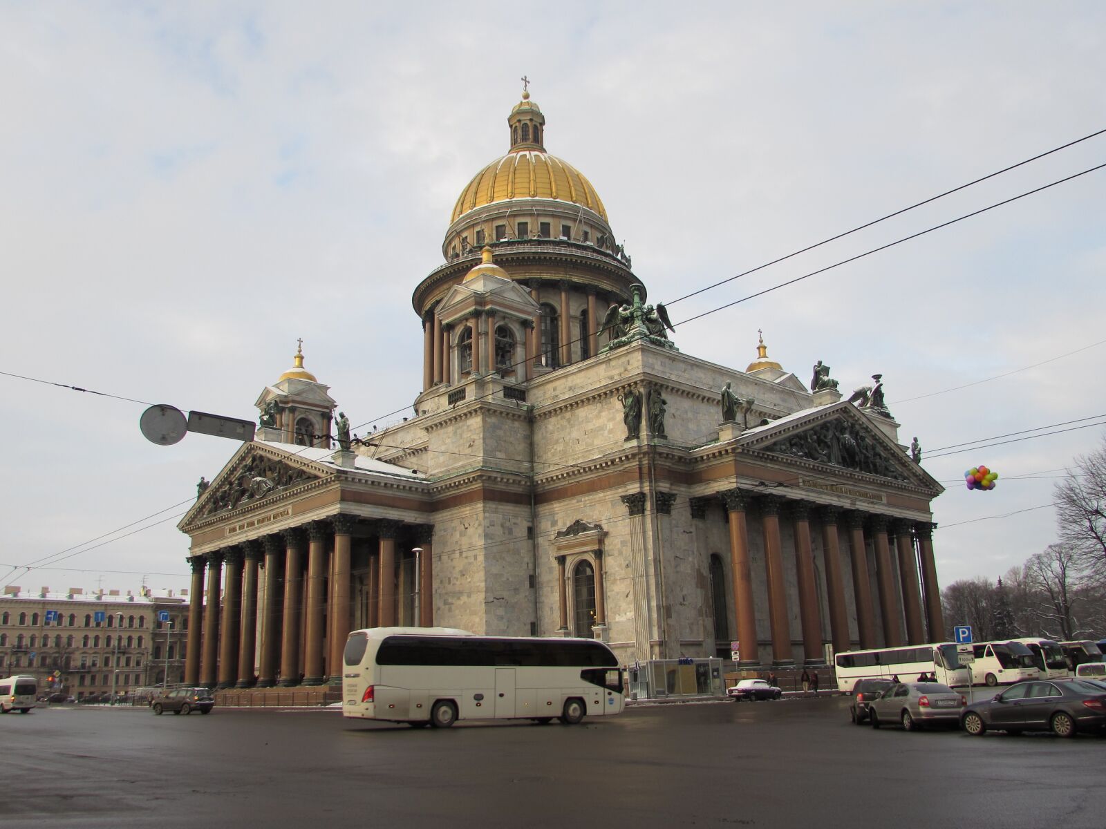 Canon PowerShot SX510 HS sample photo. Saint petersburg, isaac-cathedral, winter photography