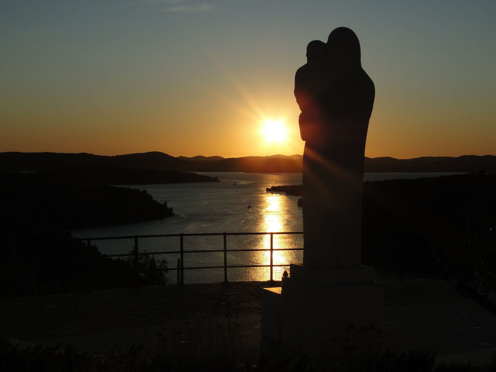 Sony Cyber-shot DSC-HX1 sample photo. Abendstimmung, sunset, mediterranean photography