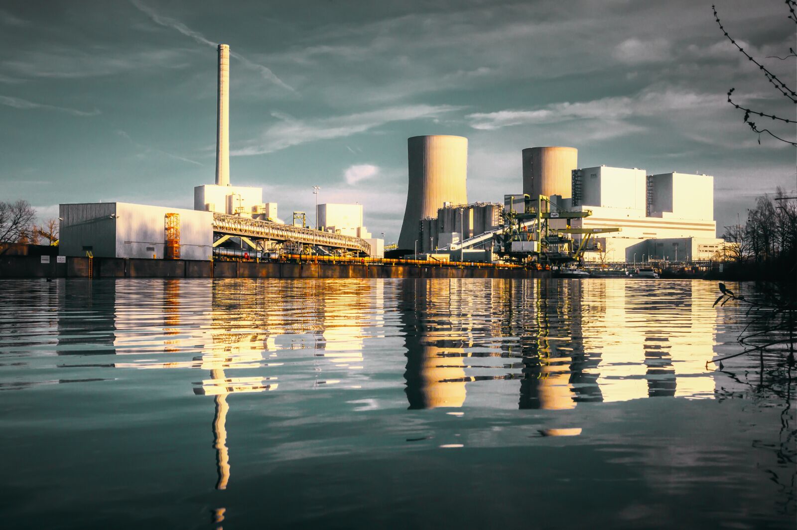 Nikon Z6 sample photo. Power plant, energy, coal photography