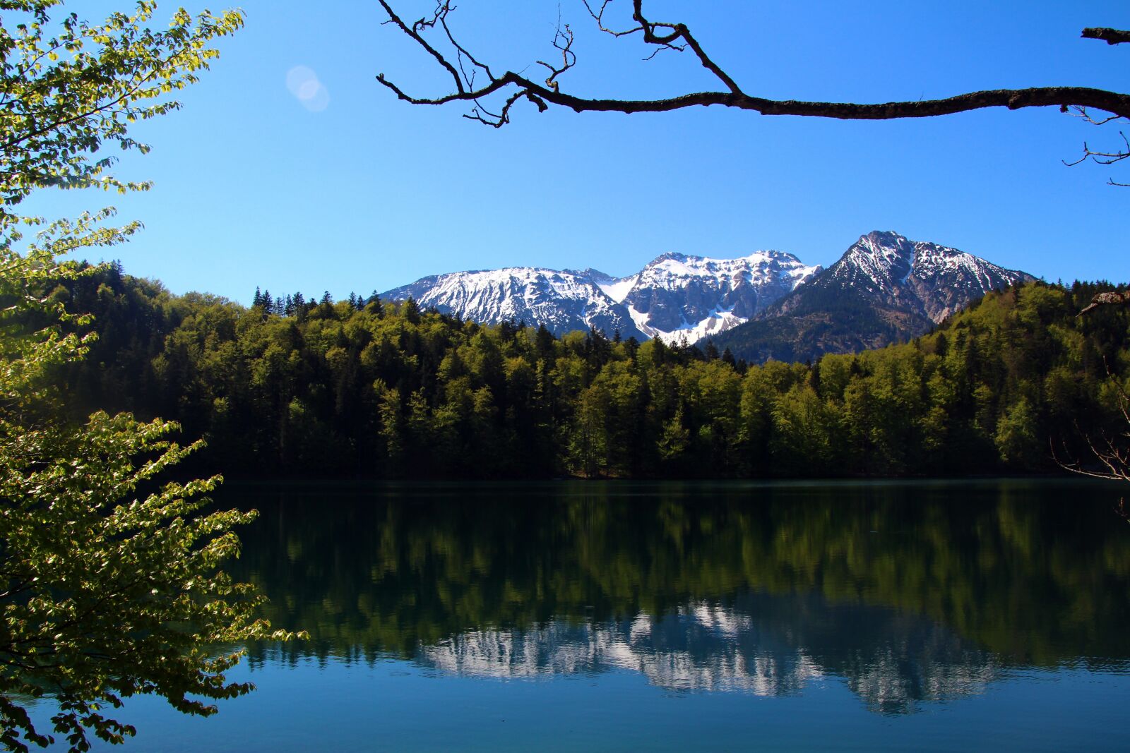 Canon EOS 700D (EOS Rebel T5i / EOS Kiss X7i) sample photo. Bergsee, spring, allgäu photography