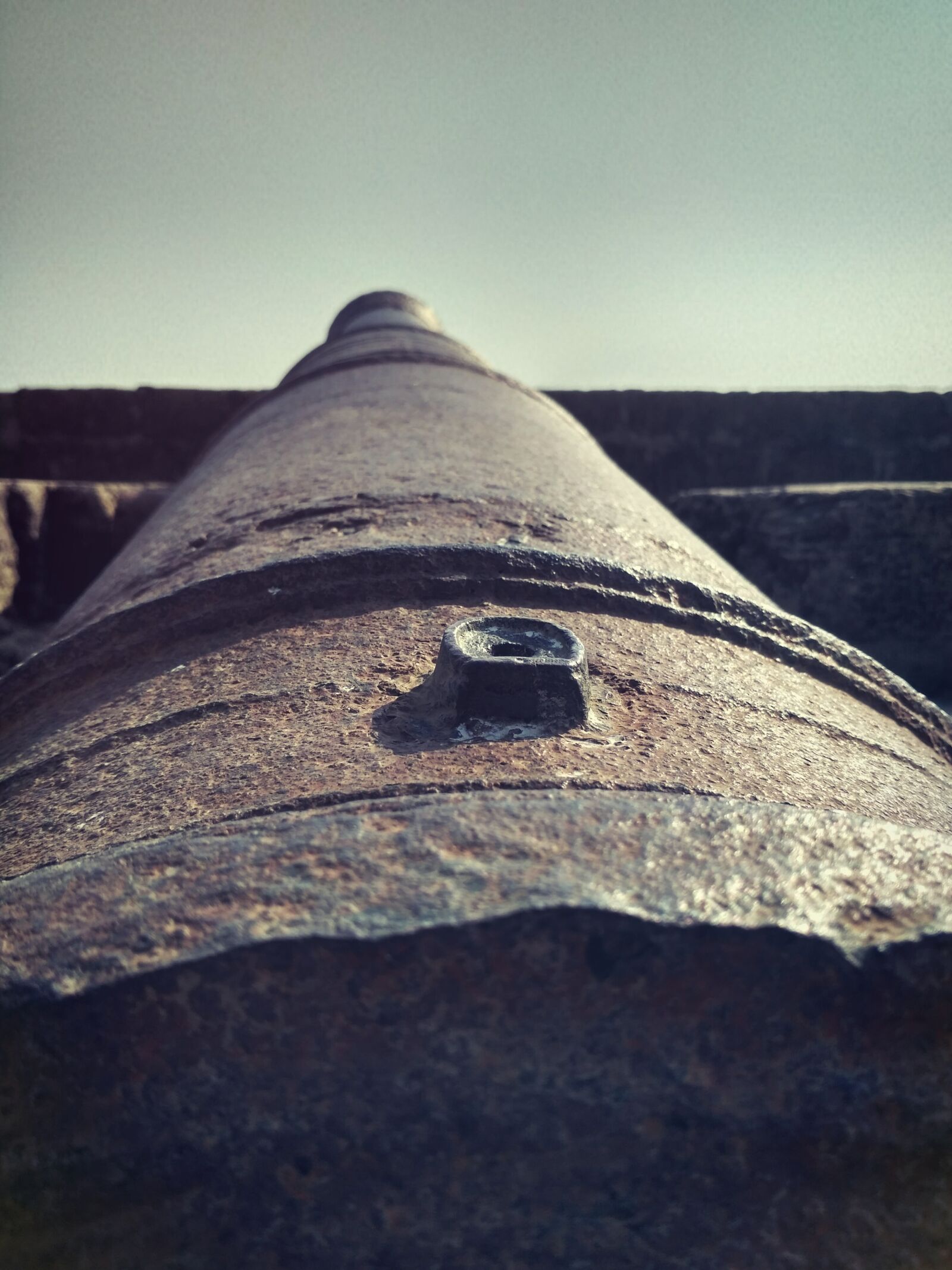 Xiaomi Redmi 3S sample photo. Old big gun, old photography