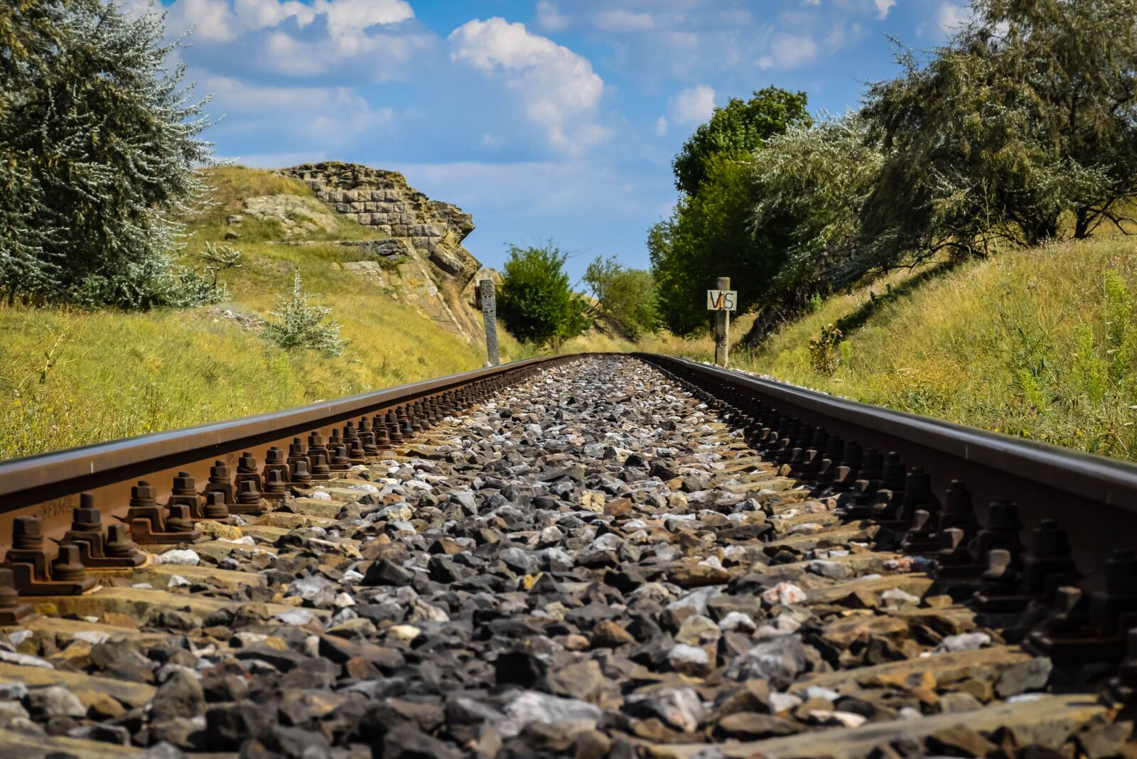 Nikon D5300 sample photo. Train, line, railroad photography