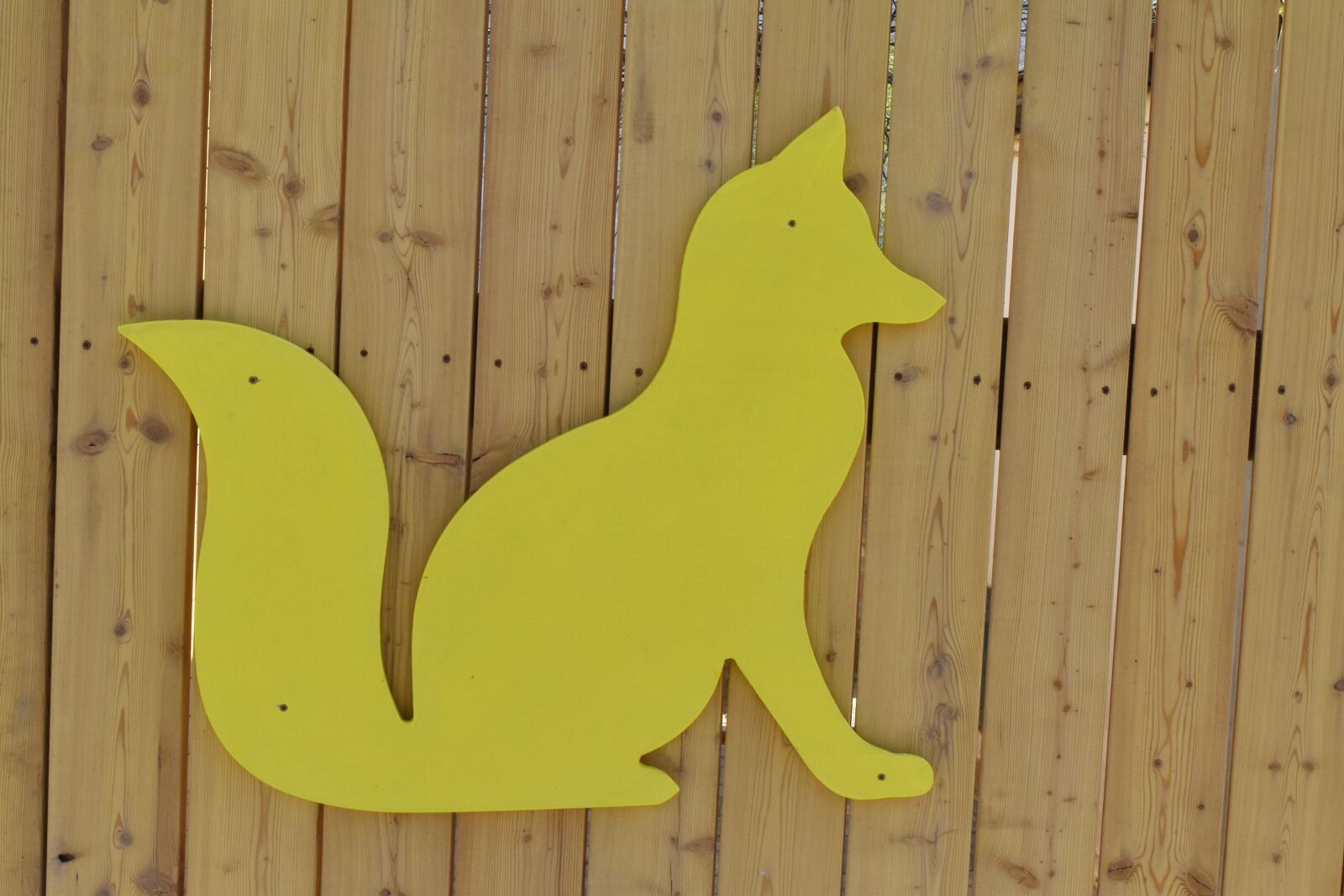 Nikon D5500 sample photo. Decoration, fox, object, wood photography