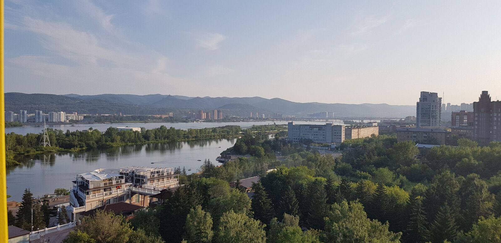 Samsung Galaxy S8+ sample photo. Krasnoyarsk, gorky park, yenisei photography