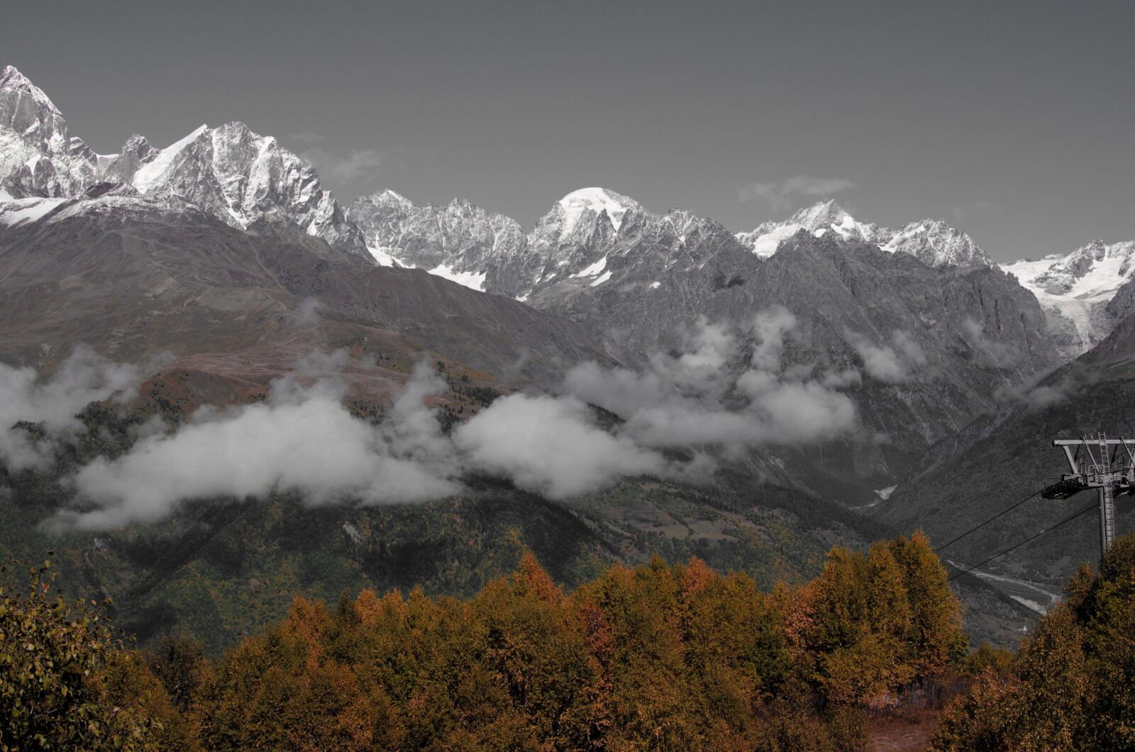 Nikon D5100 sample photo. Georgia, svaneti, mountains photography