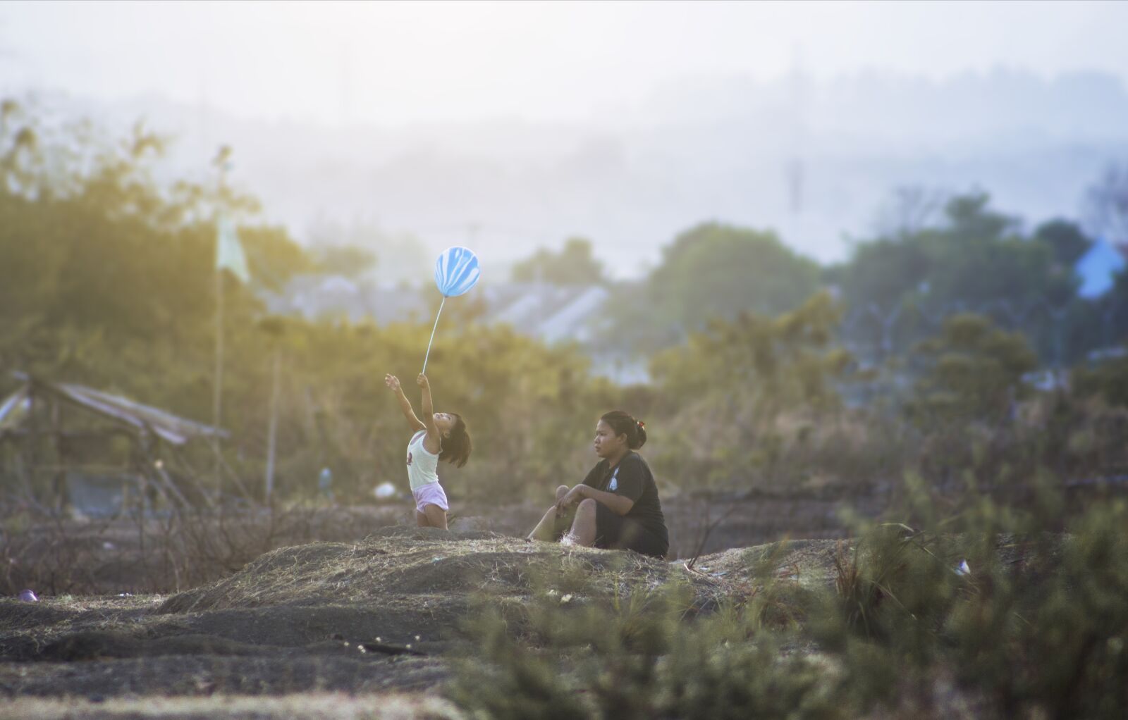 Canon EF75-300mm f/4-5.6 sample photo. Child, kid, happines photography