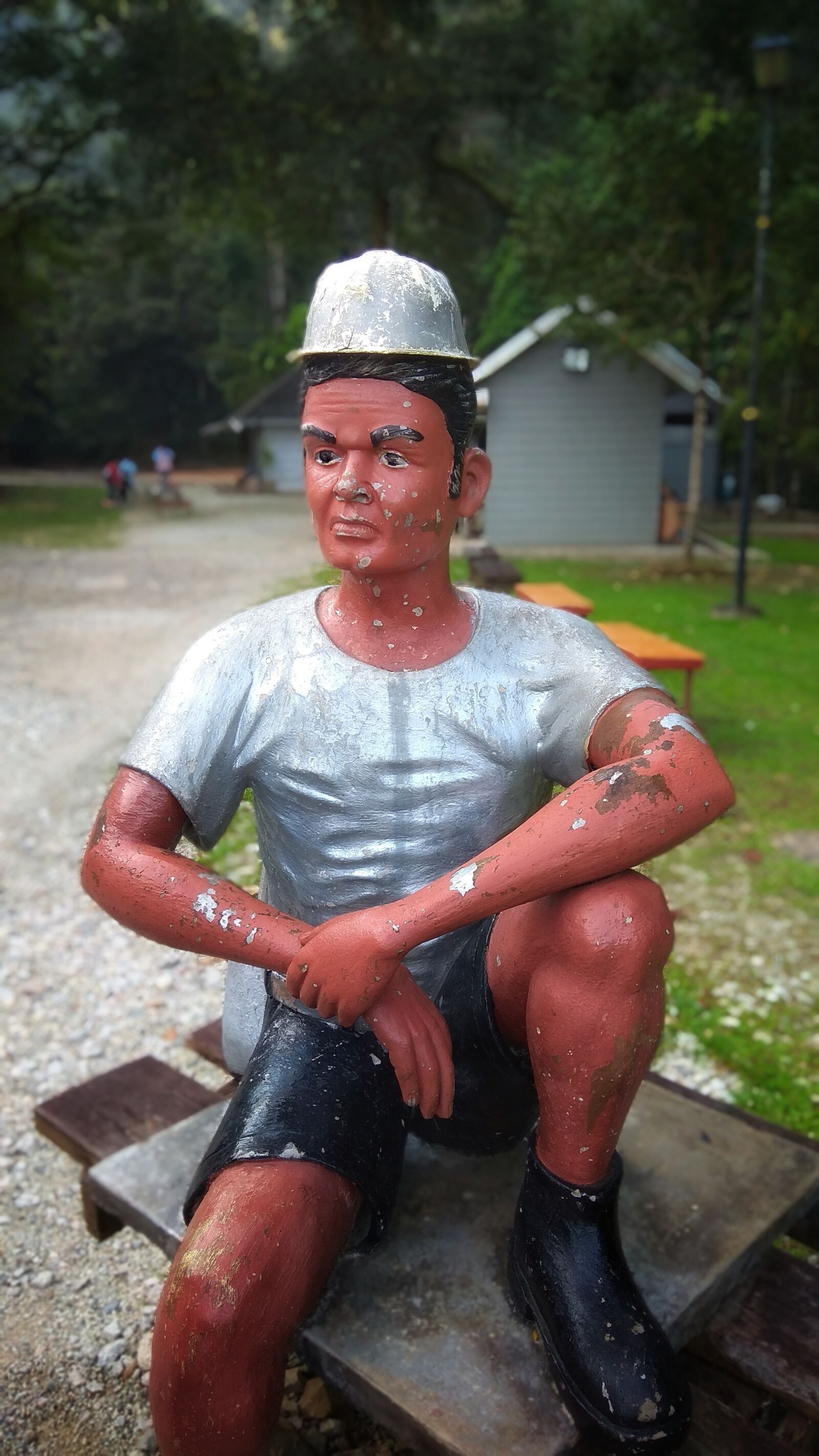 Xiaomi Redmi Note 4 sample photo. Statue, malaysia, mining photography