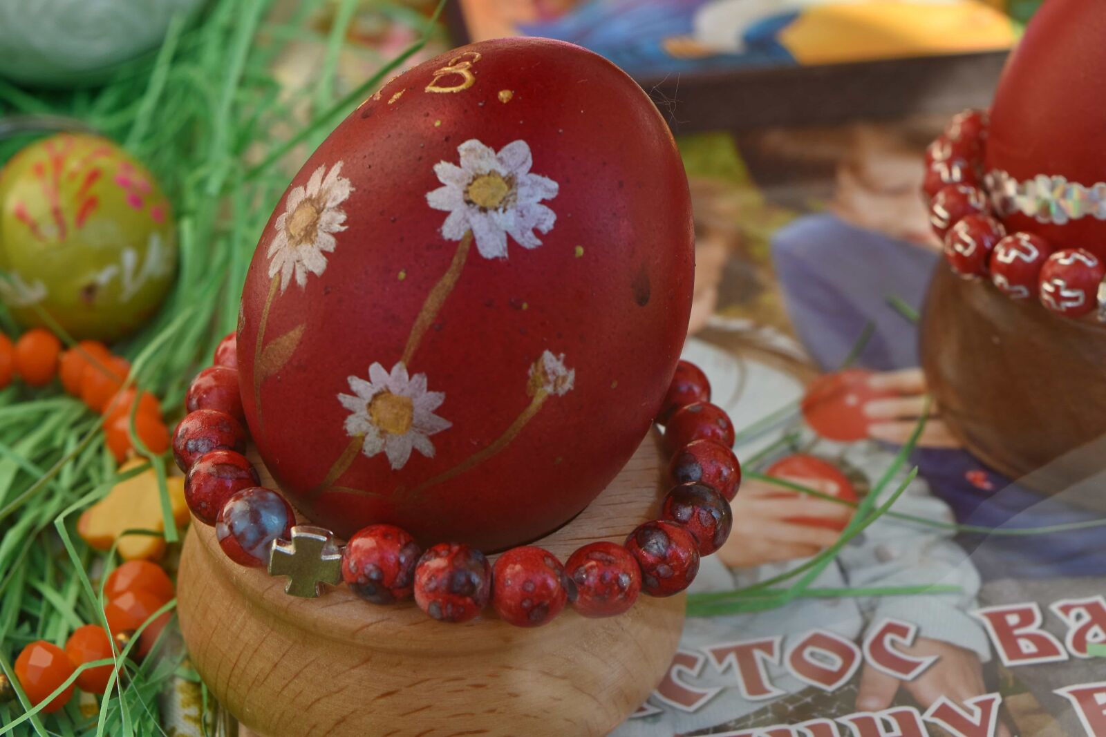 Nikon D5500 sample photo. Christianity, egg, orthodox, red photography