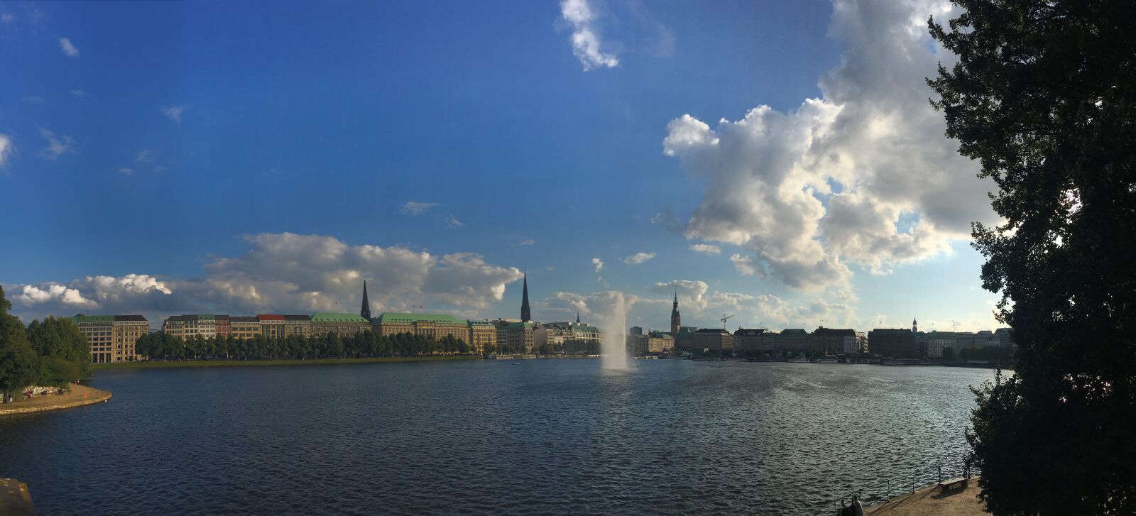 iPhone 6s Plus back camera 4.15mm f/2.2 sample photo. City, view, lake photography