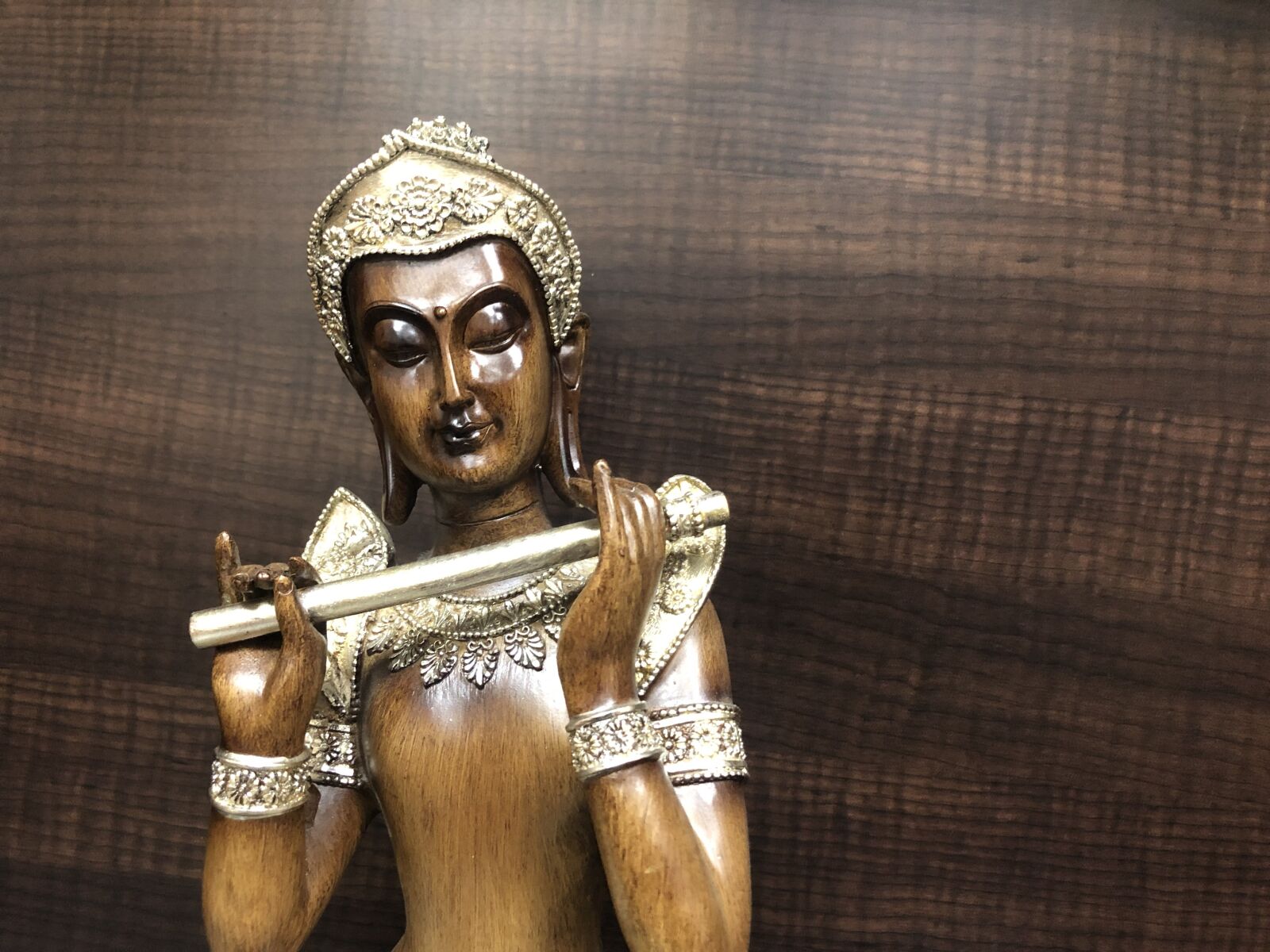 iPhone 8 Plus back dual camera 3.99mm f/1.8 sample photo. Indu, buddha, sculpture photography
