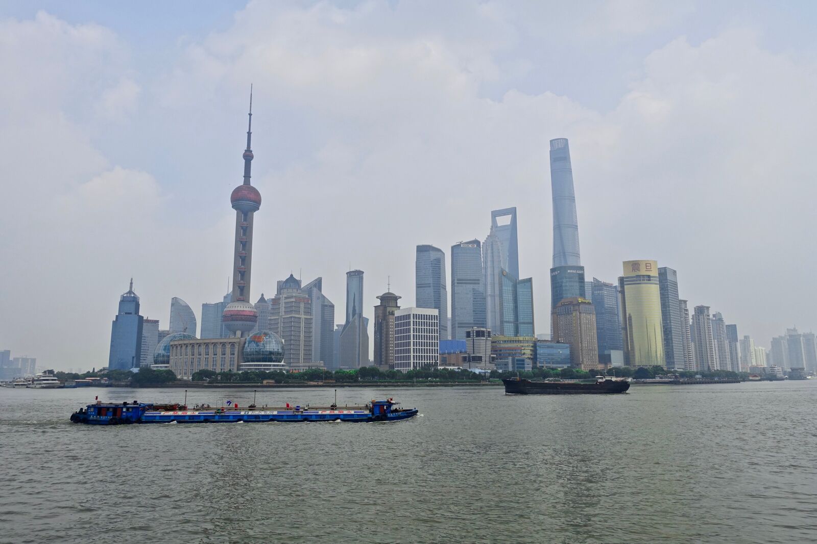 Sony Cyber-shot DSC-RX100 III sample photo. Shanghai, cityscape, river photography