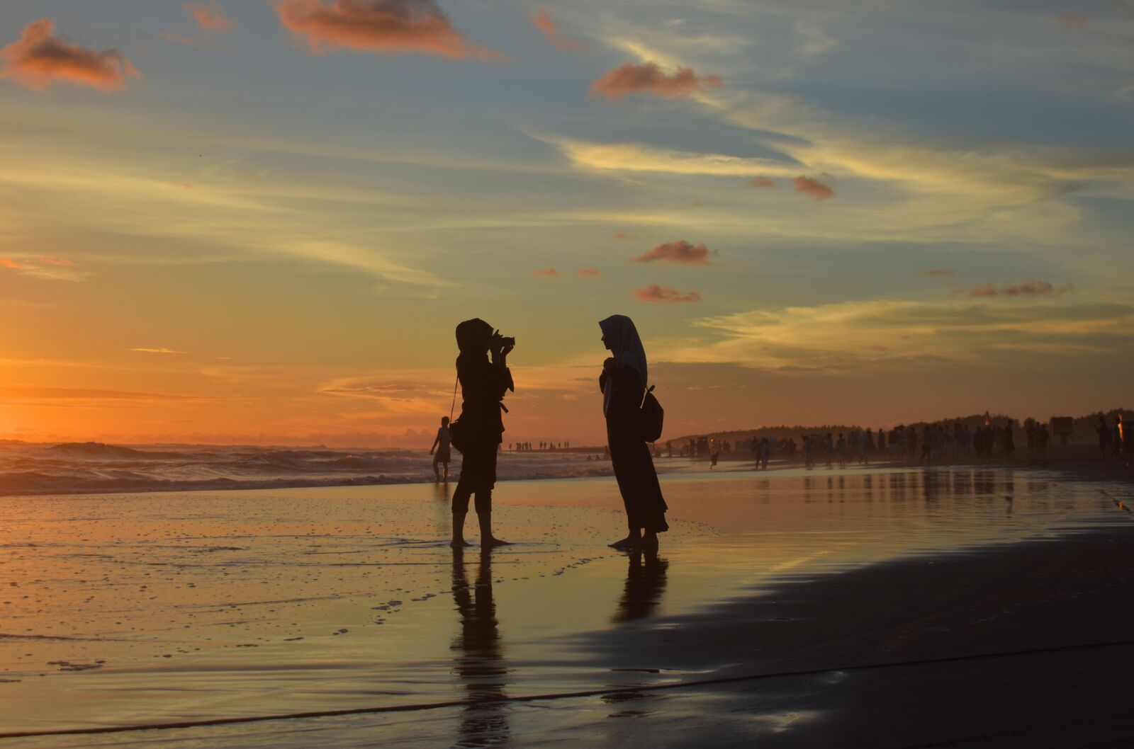 Nikon D3400 sample photo. Silhouette, sunset, dusk photography
