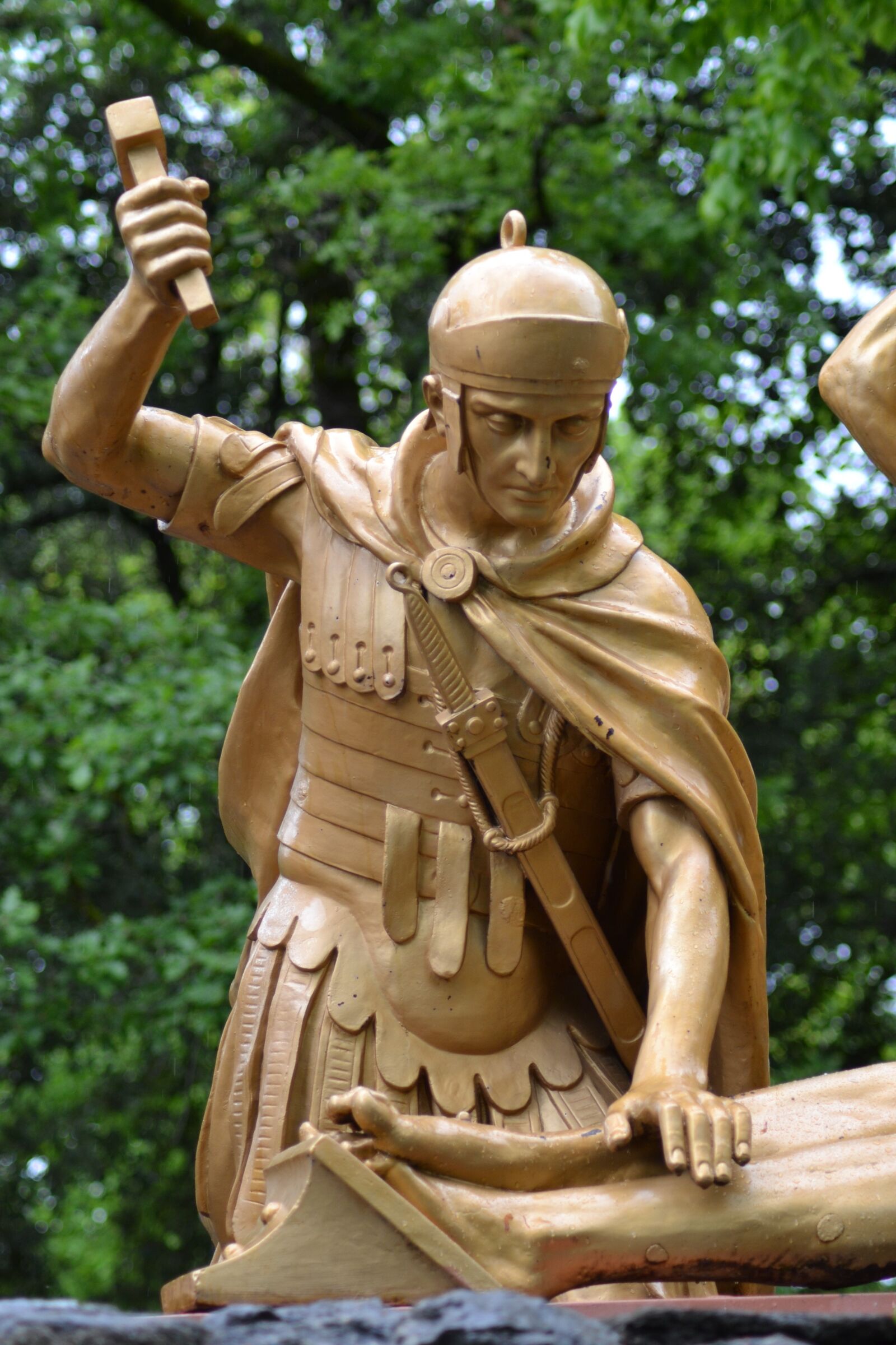 Nikon D3100 sample photo. Statue, centurion, roman photography