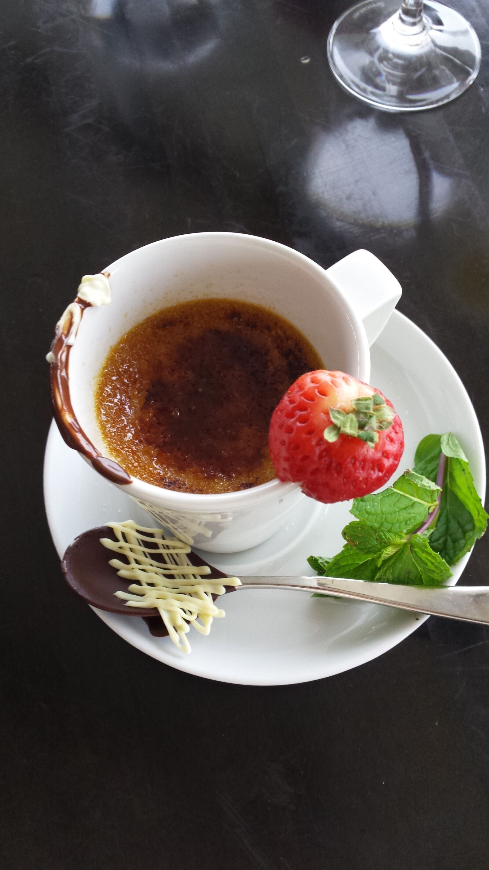 Samsung Galaxy S4 sample photo. Creme brulee, dessert, sweet photography