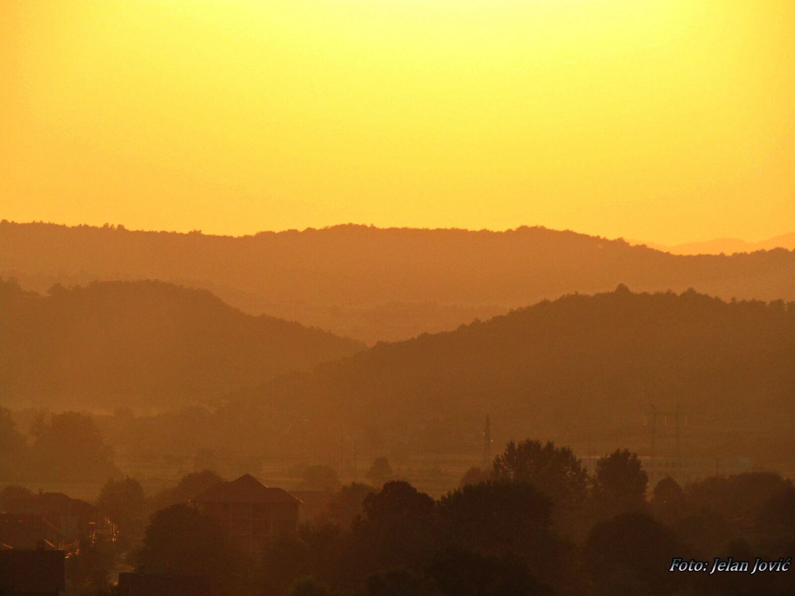 Canon POWERSHOT SX430 IS sample photo. Hills, sunset, landscape photography