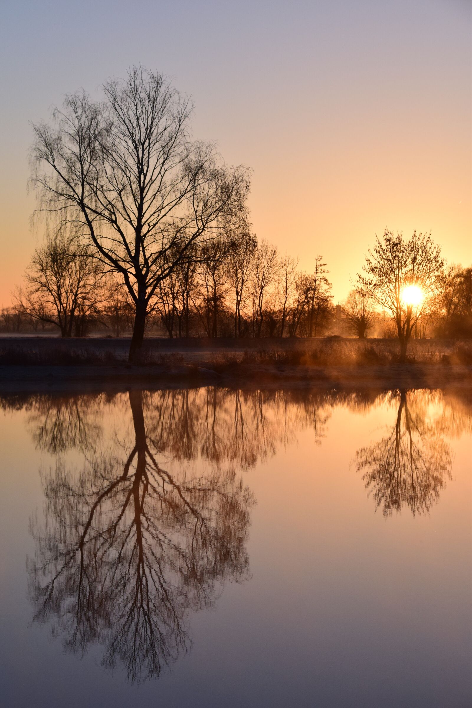 Nikon D3300 sample photo. Sunrise, lake, nature photography