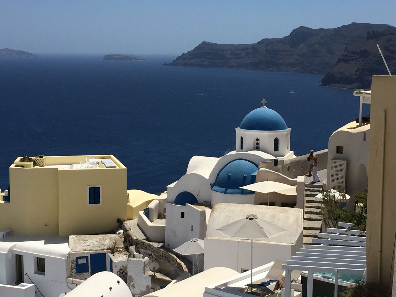 Apple iPhone 6 sample photo. Santorini, greece, sea photography