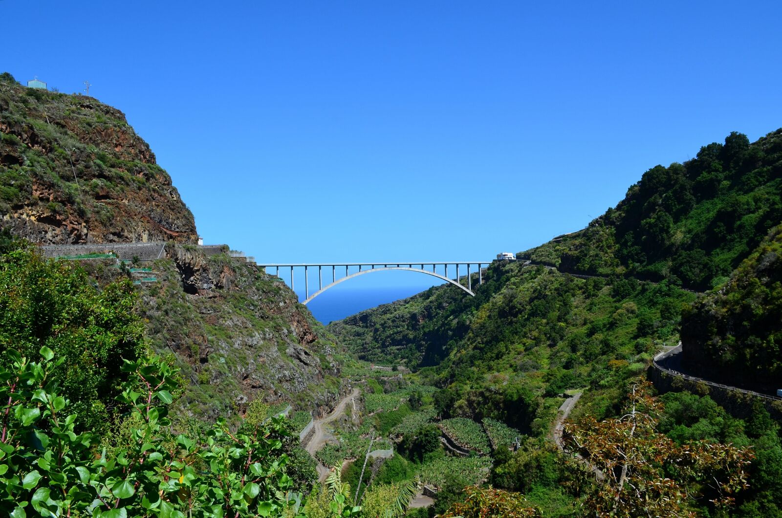 Nikon D5100 sample photo. Bridge, los tilos bridge photography