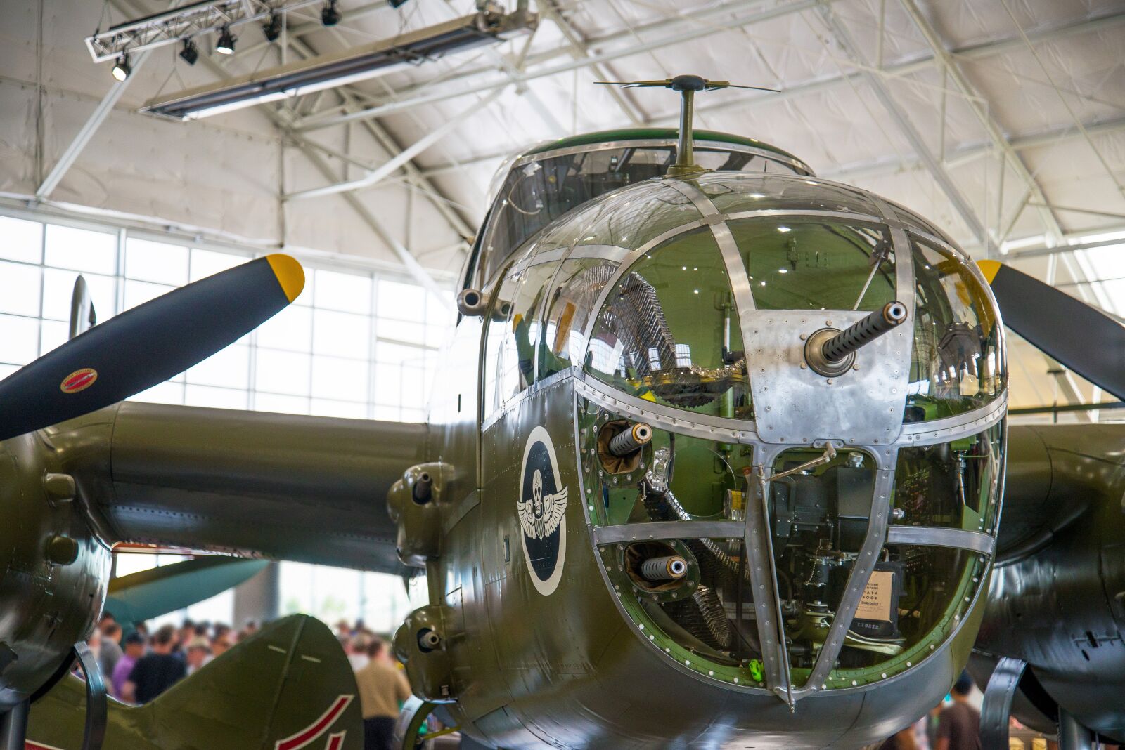 Nikon D600 sample photo. Nose gun, bombardier, cockpit photography