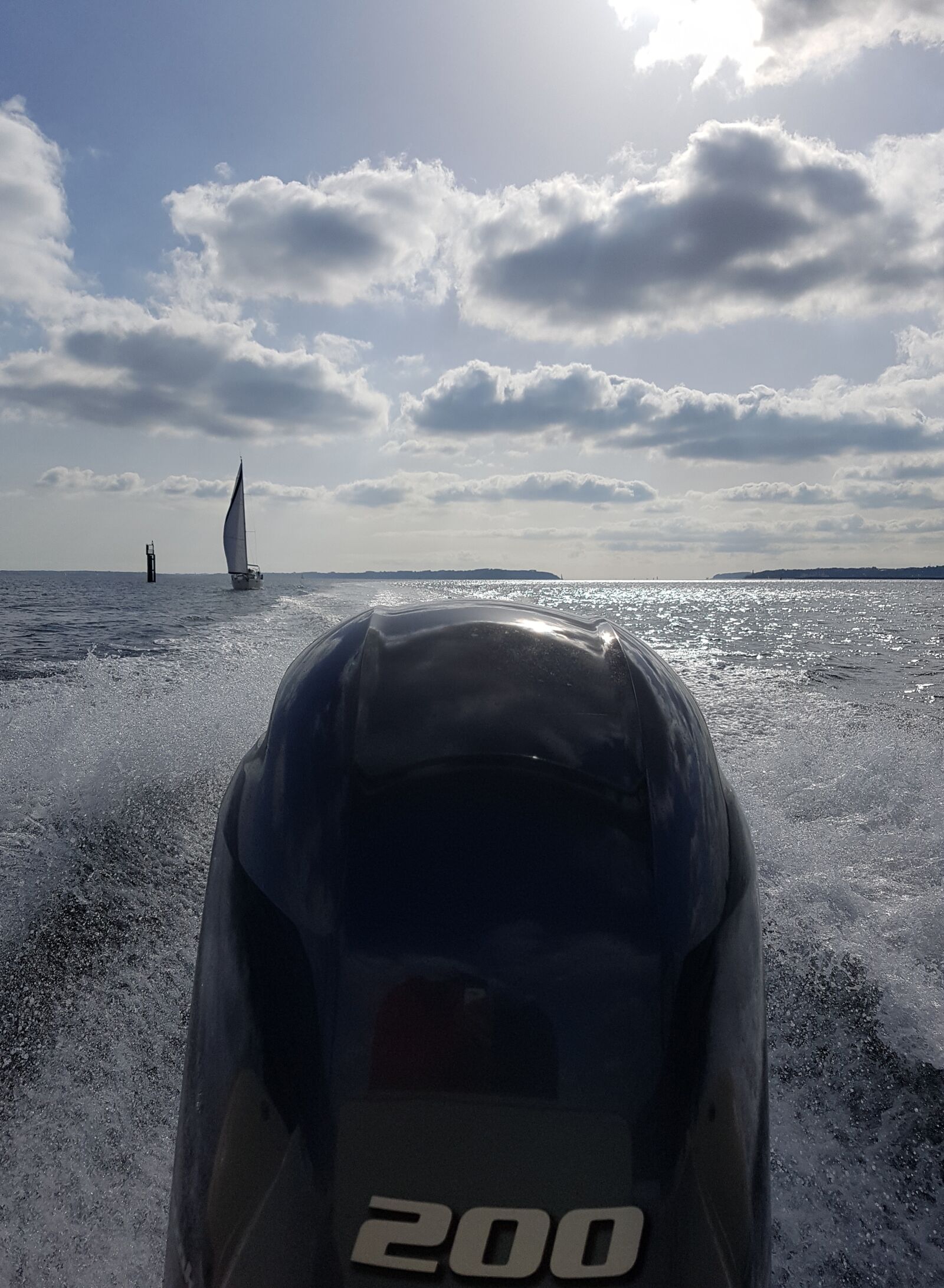 Samsung Galaxy S7 sample photo. Motor boat, engine, outboard photography