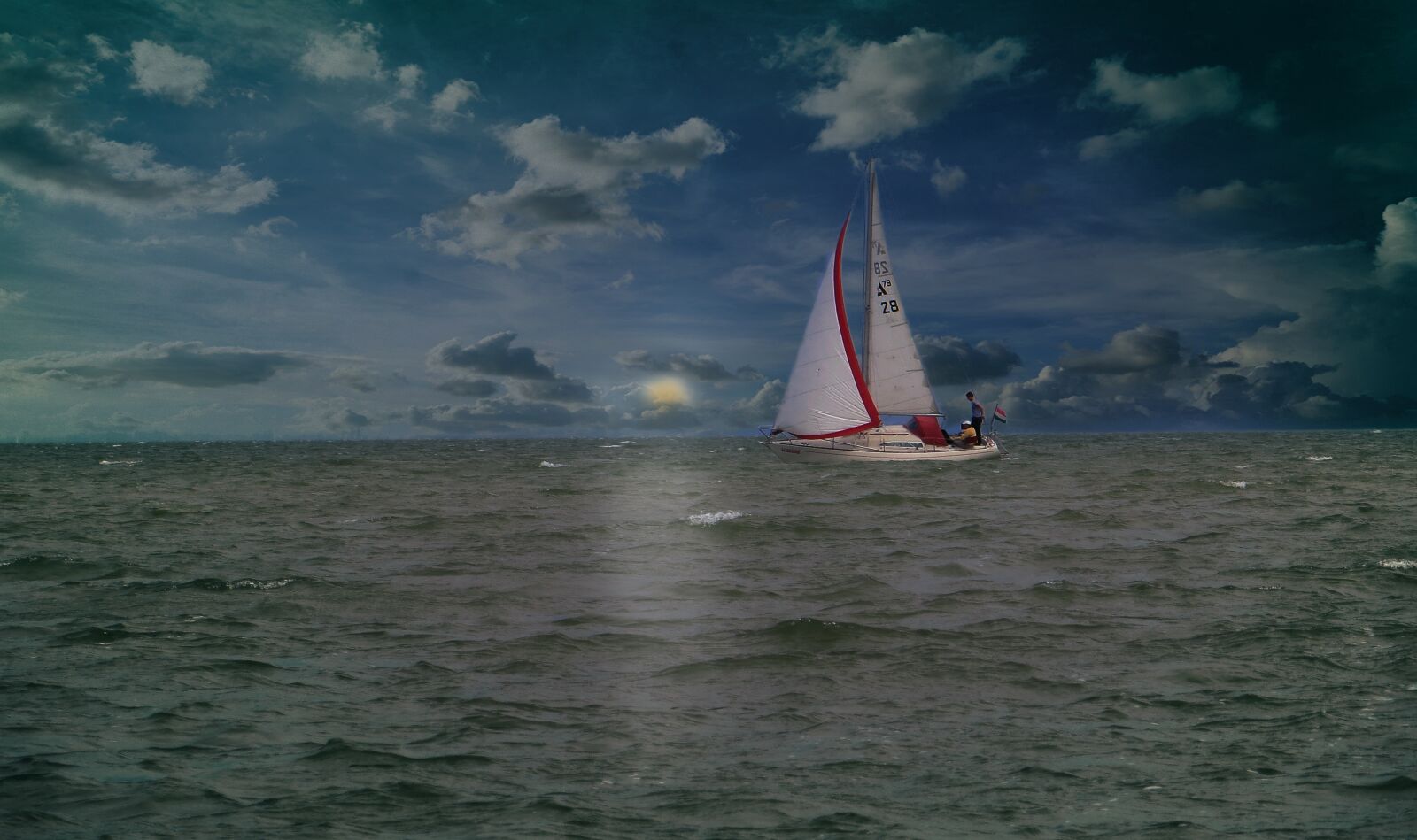 Canon PowerShot SX260 HS sample photo. Balaton, sailboat, europe photography