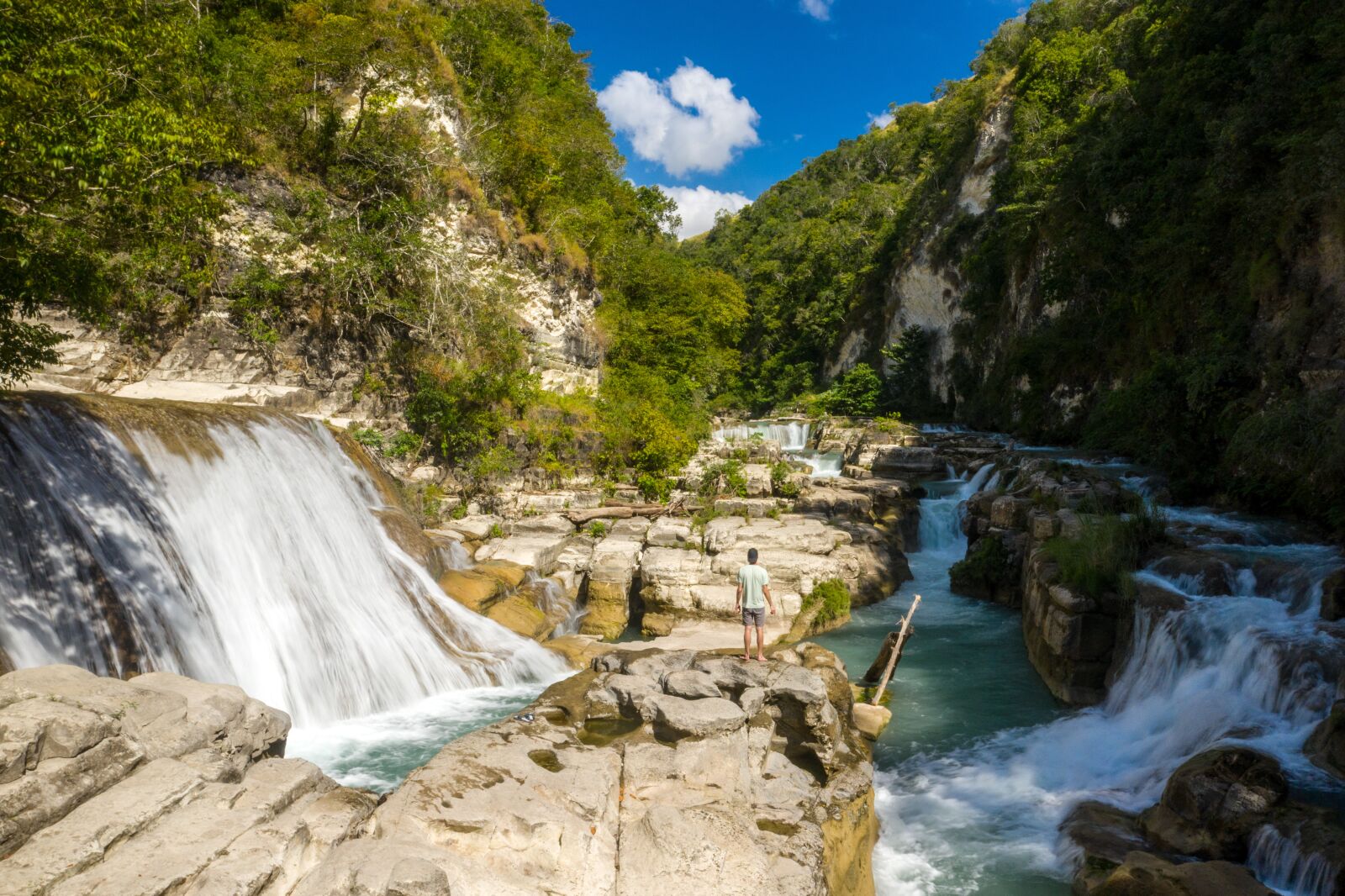 Hasselblad L1D-20c sample photo. Waterfall, water, island photography