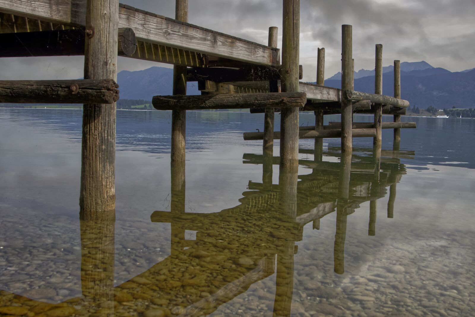 Sony SLT-A77 sample photo. Dock on the lake photography