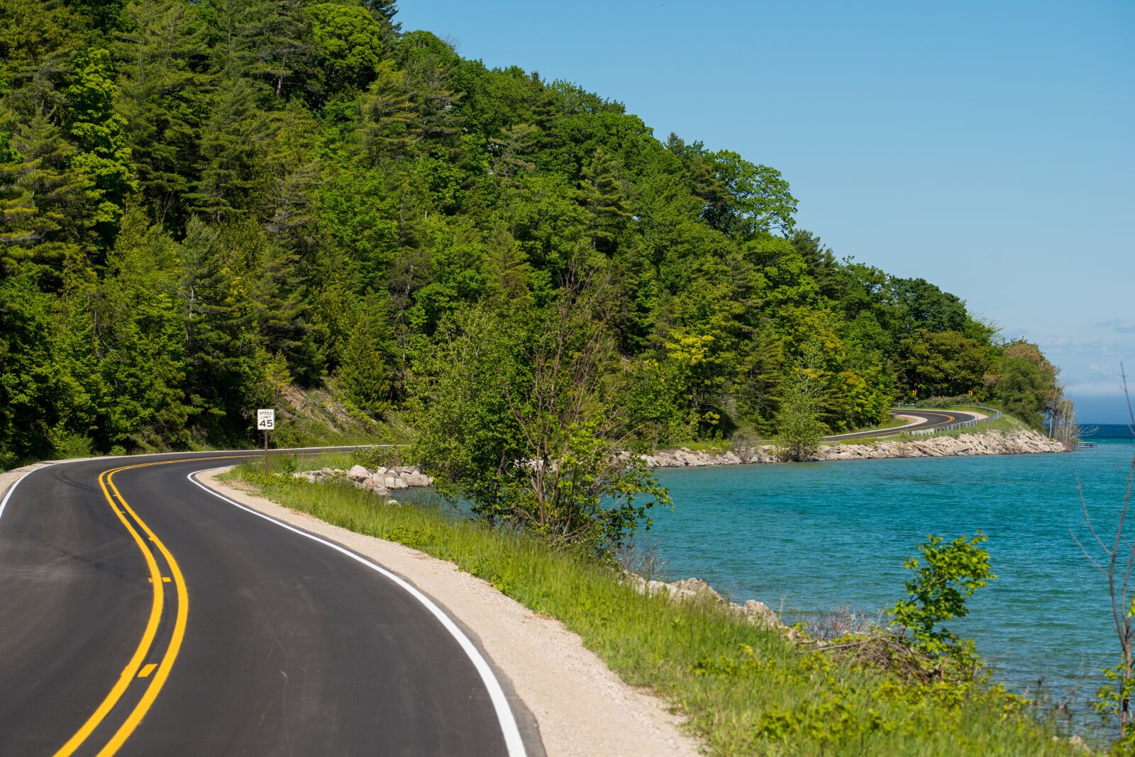Nikon D810 sample photo. Winding road, road, scenery photography