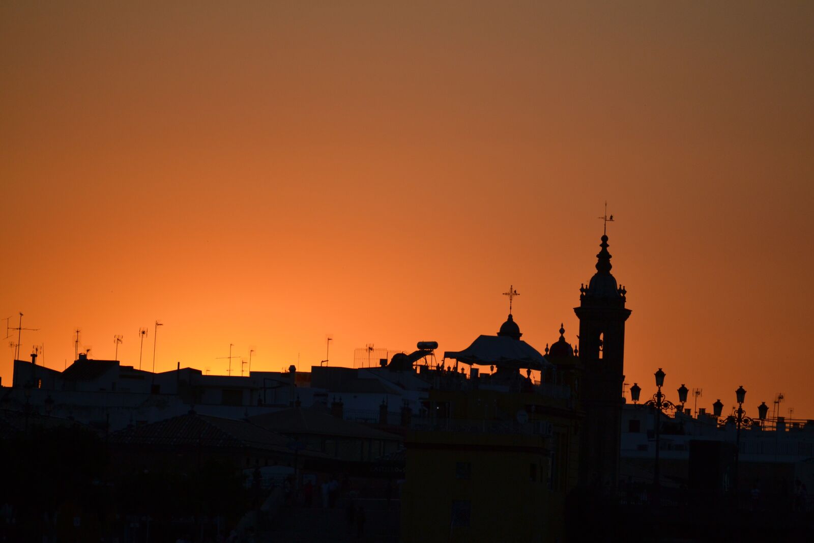 Nikon D3100 sample photo. Silhouette, sun, sunset photography