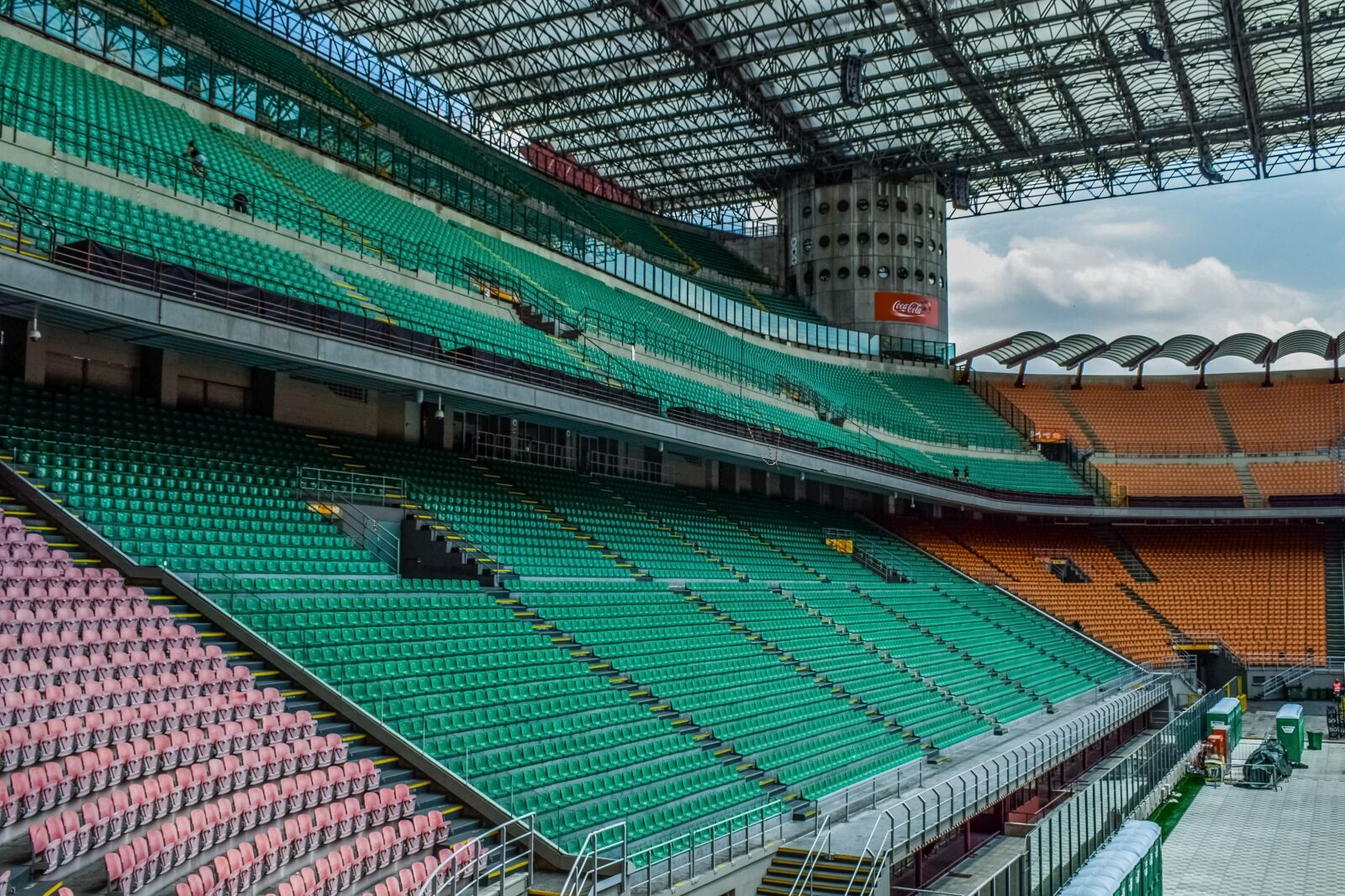 Nikon D3300 sample photo. Stands, stadium, architecture photography