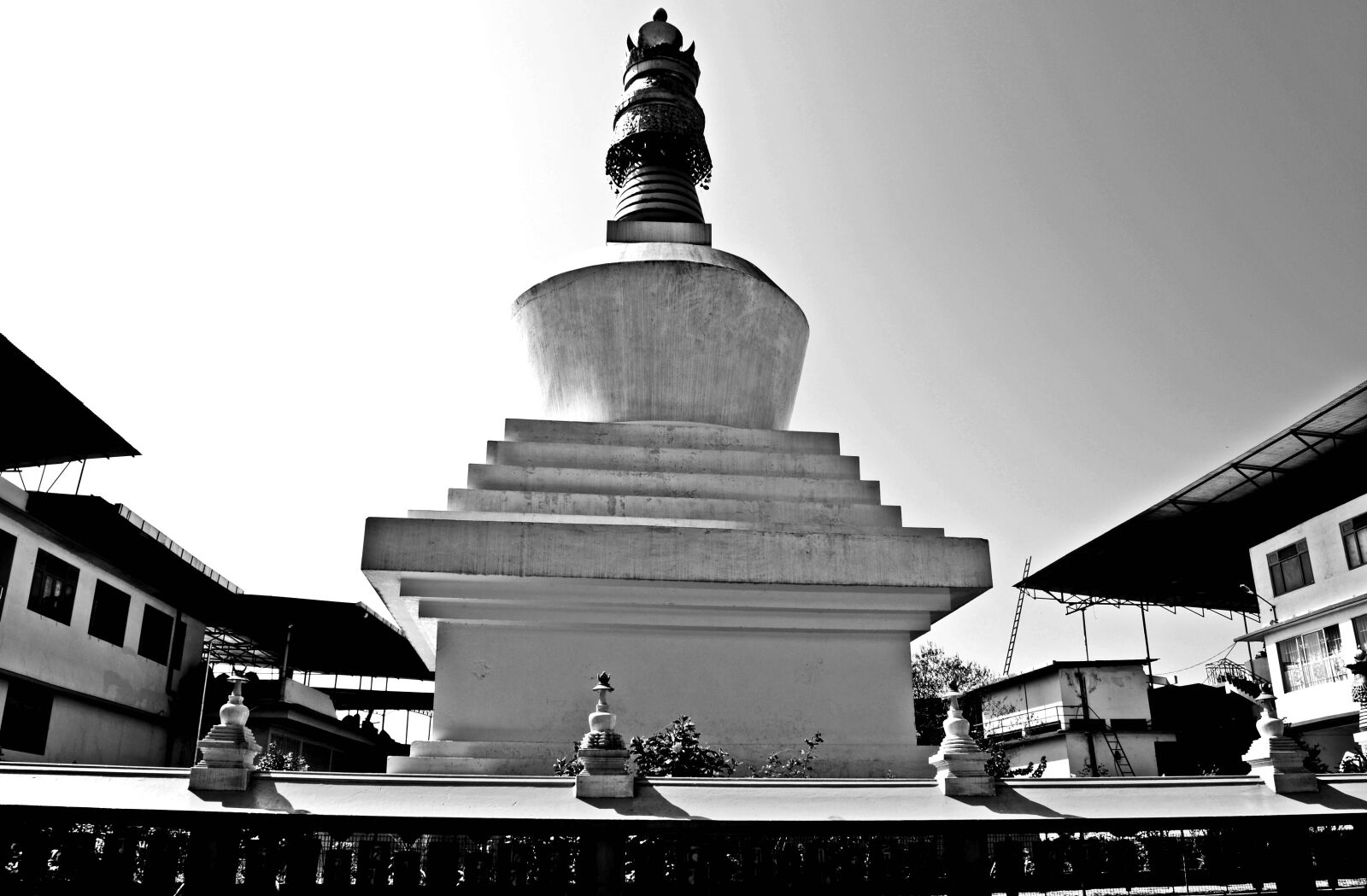 Nikon D5100 sample photo. Stupa photography