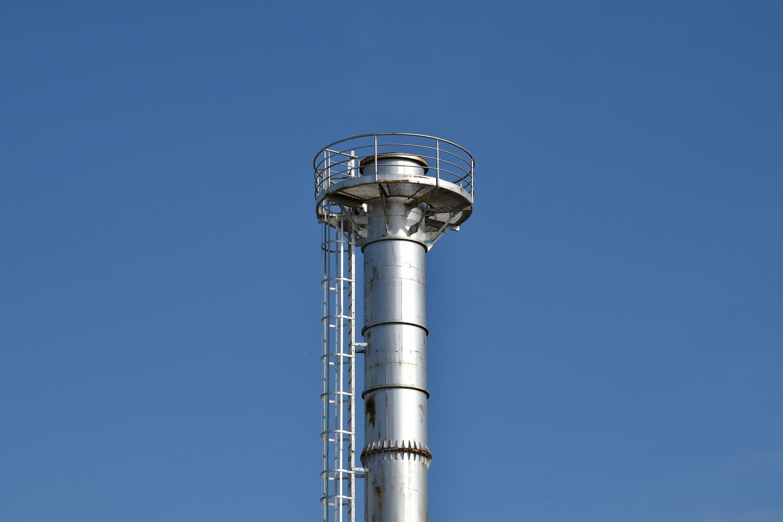 Nikon D5500 sample photo. Chimney, steel, industry, high photography
