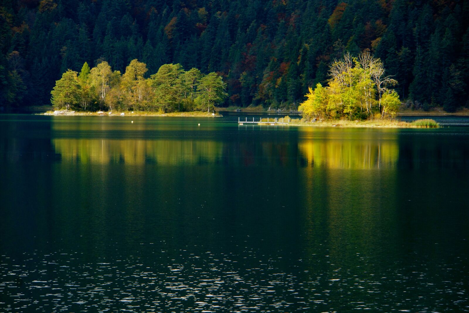 Sony Alpha NEX-7 sample photo. Eibsee, lake, water photography