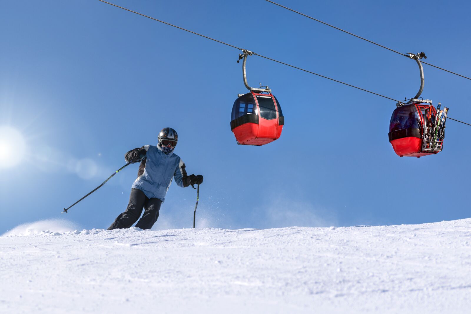Nikon D5300 sample photo. Ski slope, snow, winter photography