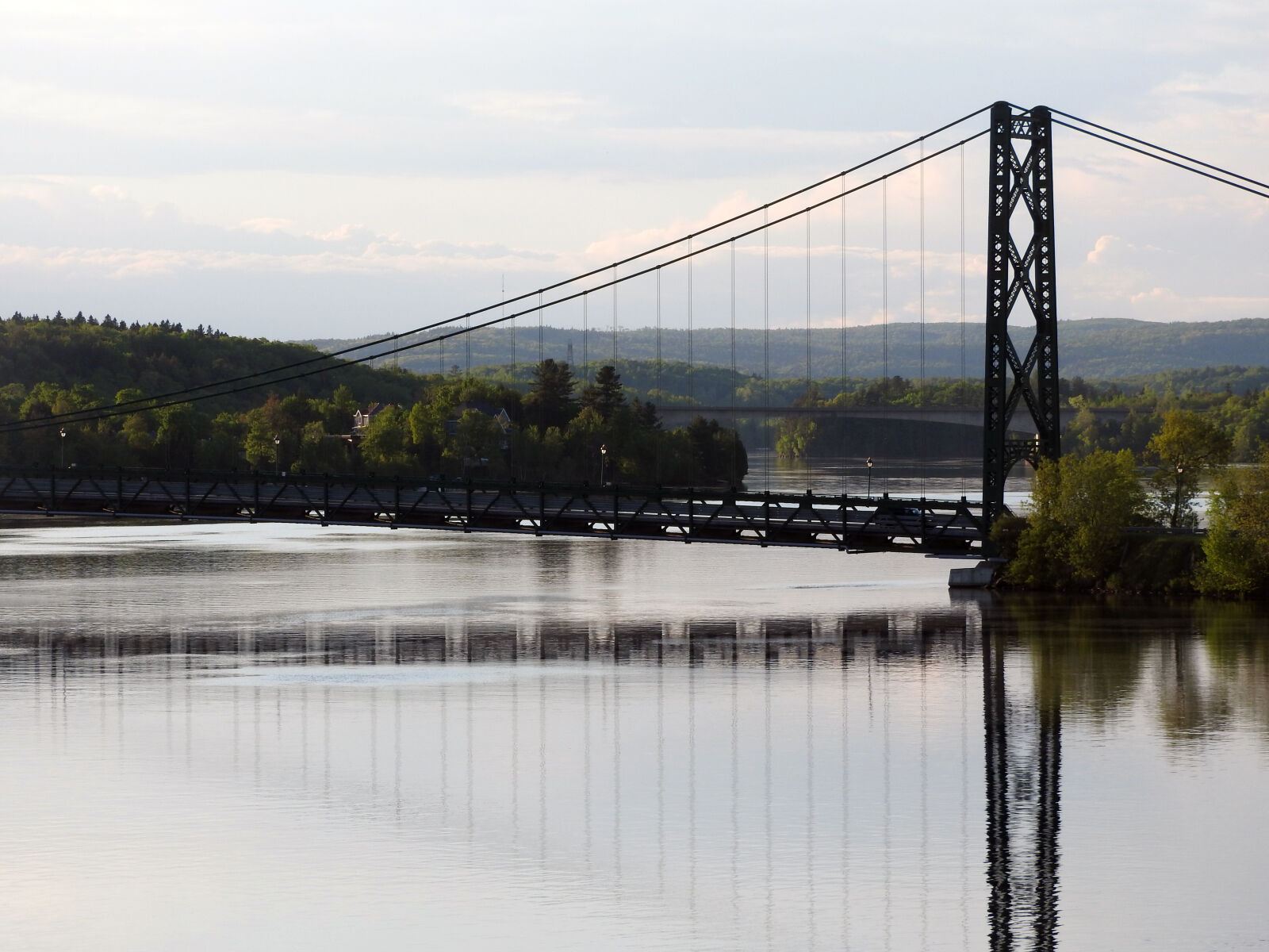 Nikon Coolpix P610 sample photo. Bridge, river, shawinigan, st photography