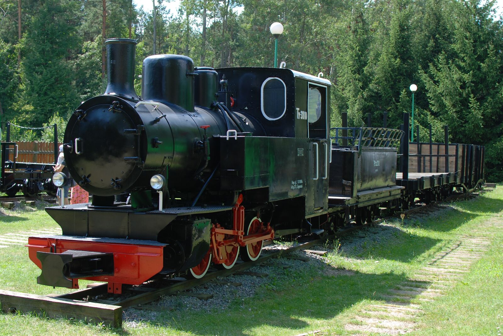 Nikon D80 sample photo. Railway, machine, tech photography