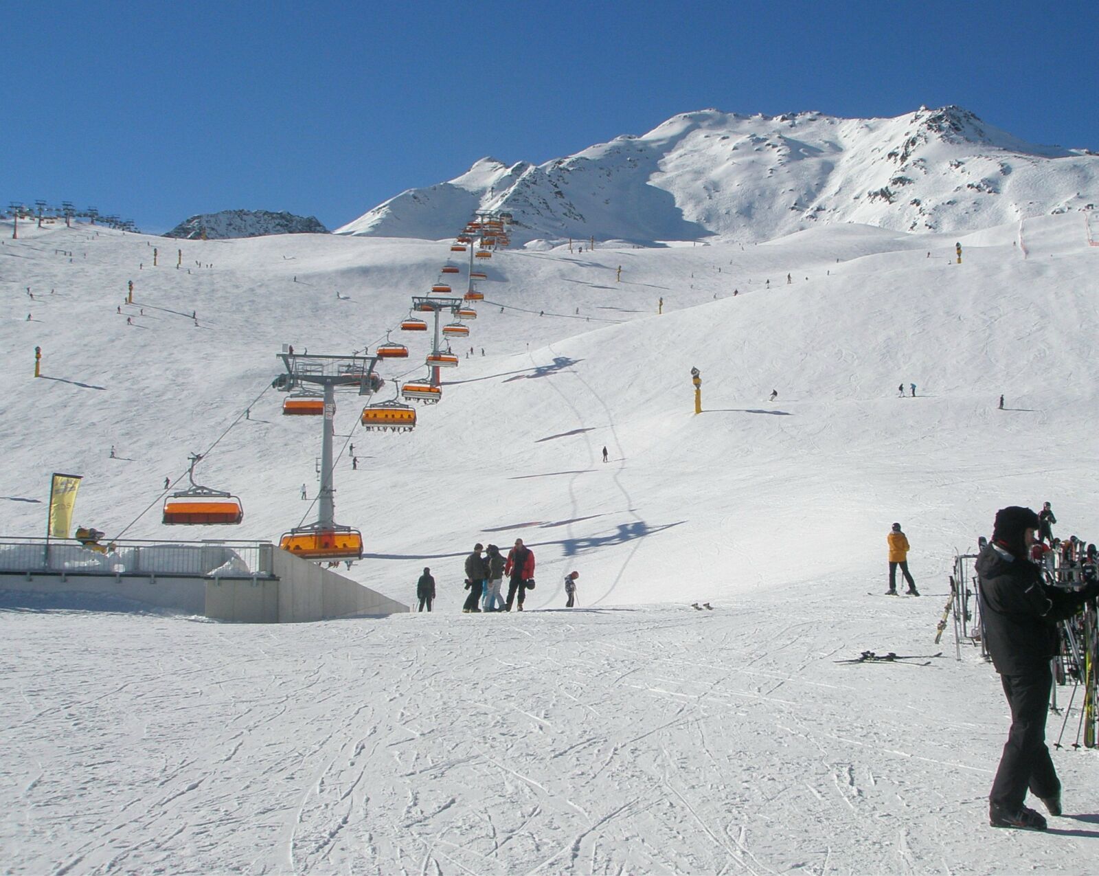 Olympus FE240/X795 sample photo. Sölden, winter, ski photography