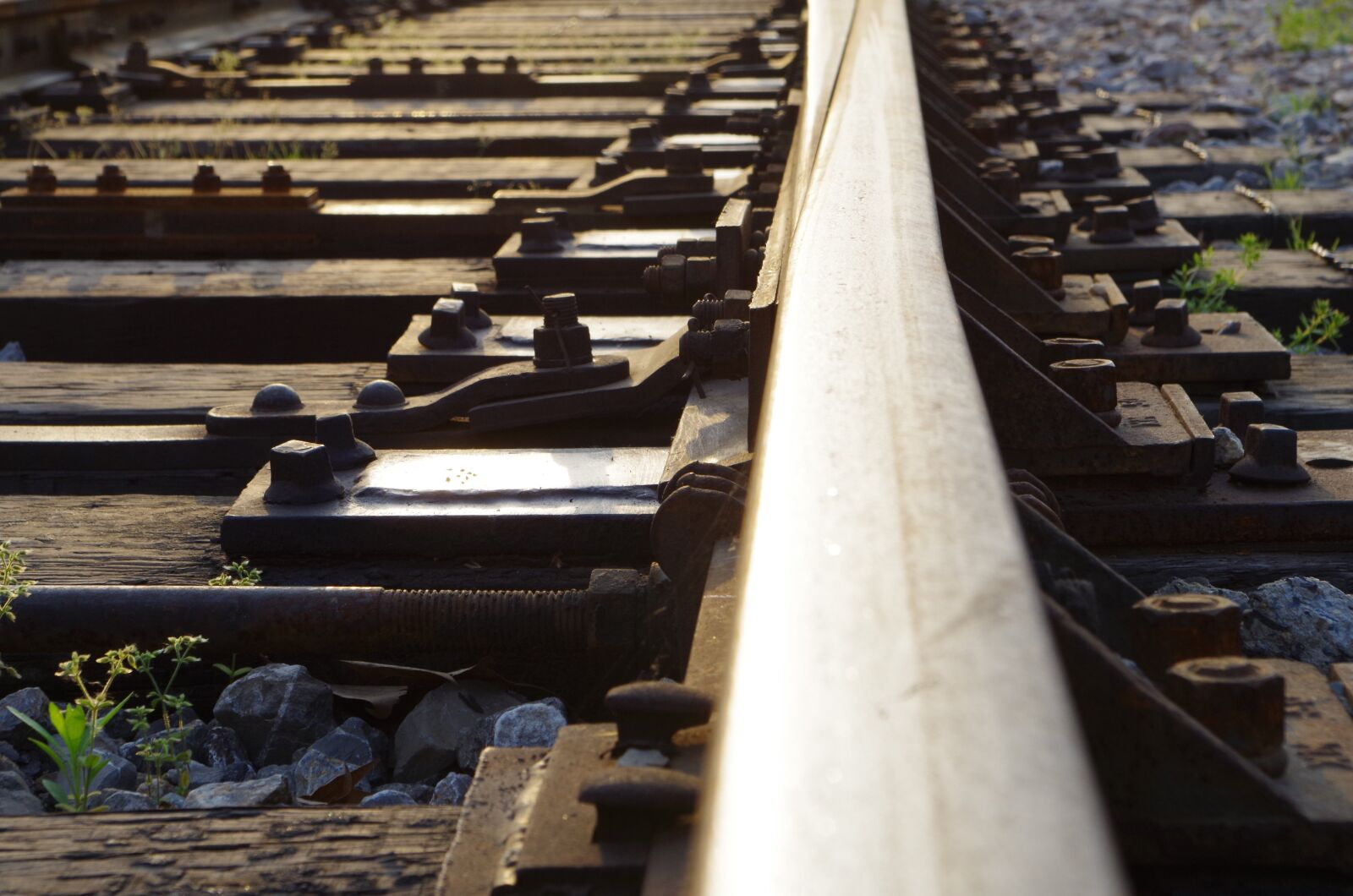 Pentax K-50 sample photo. Road, railway, extension photography