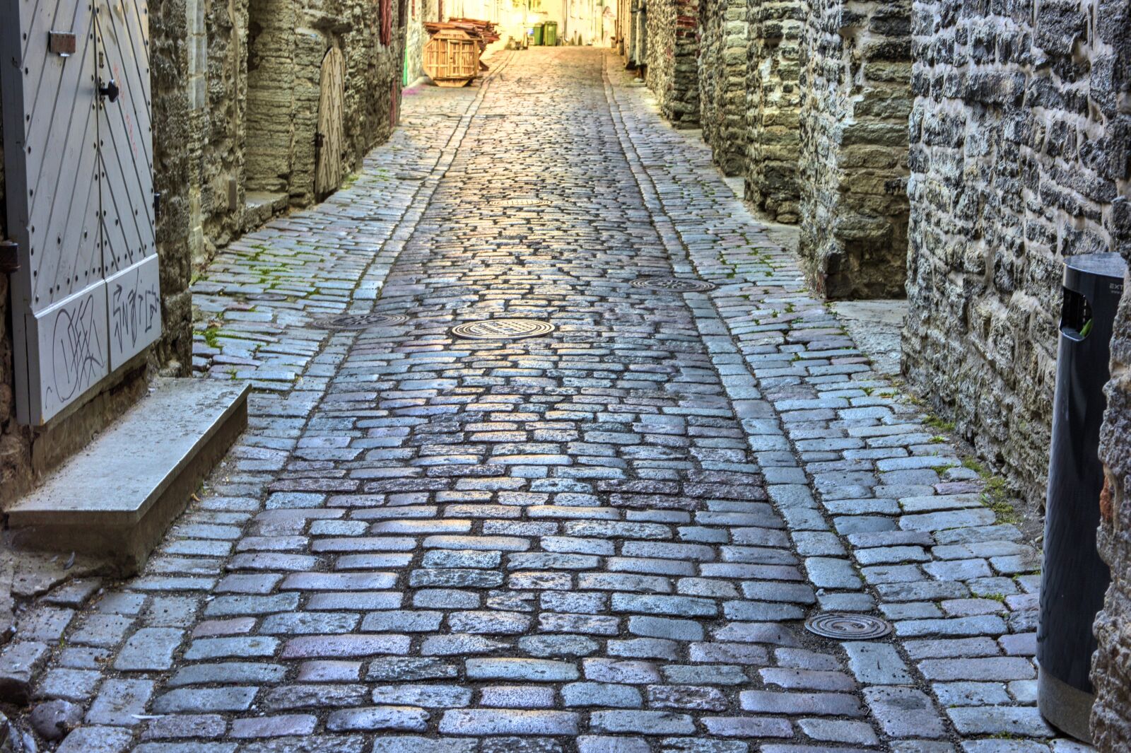 Nikon Df sample photo. Architecture, lane, paved pavement photography