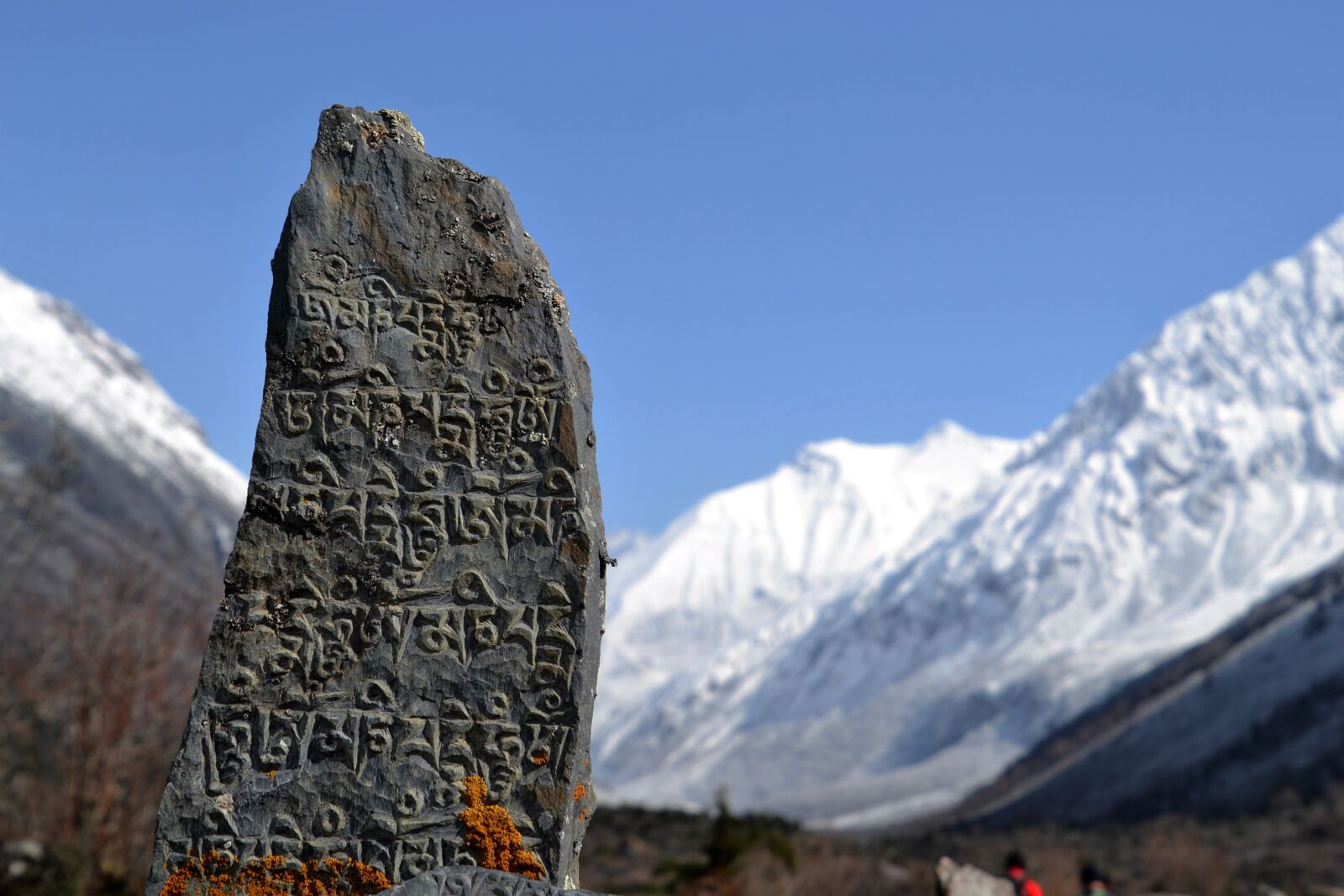 Nikon D3100 sample photo. Himalayas, nepal, stone photography
