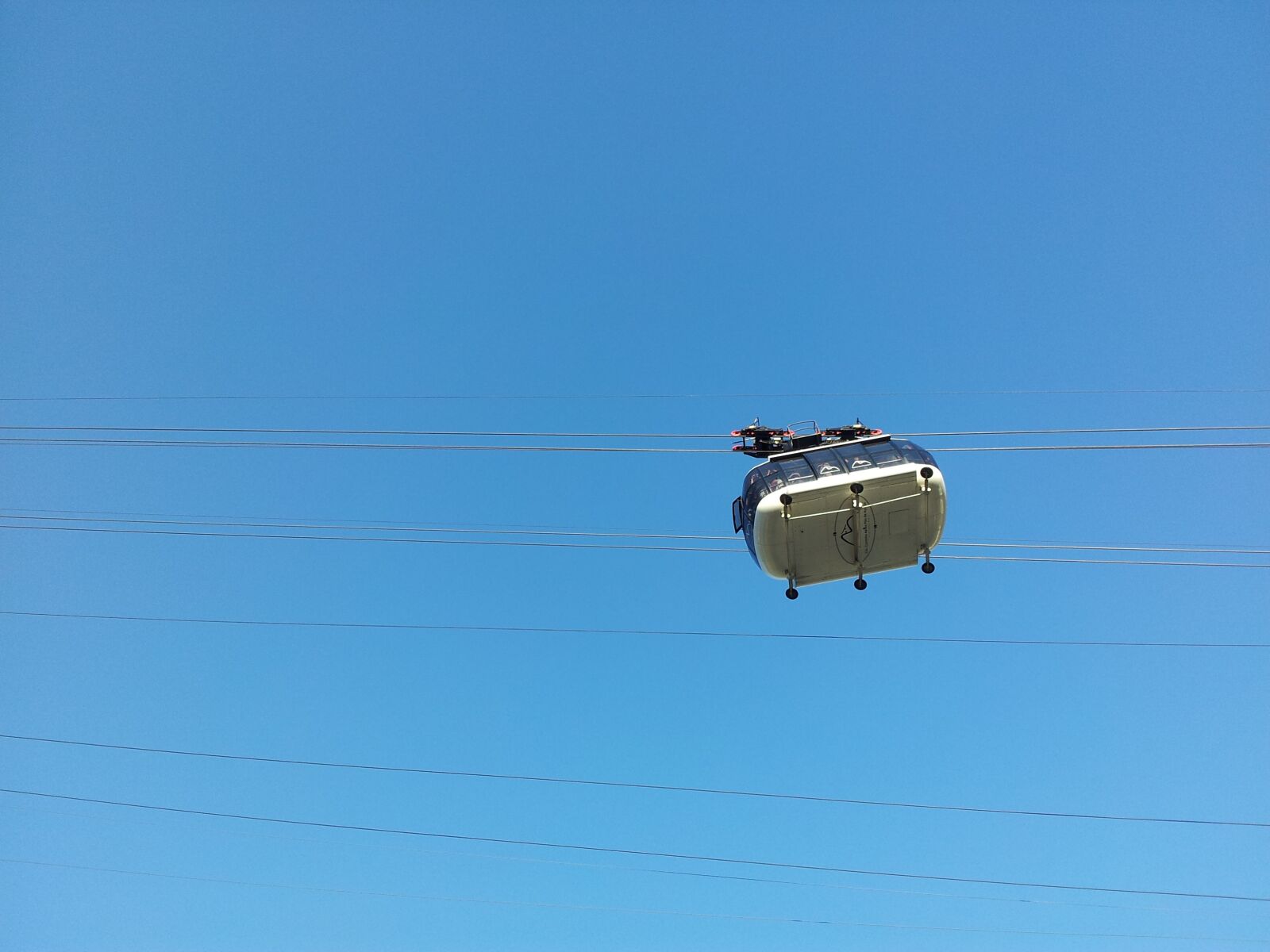 Samsung Galaxy S2 sample photo. Sky, cable car, travel photography