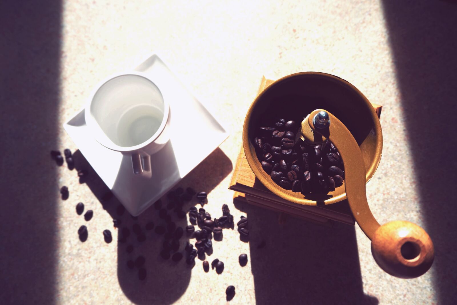 Olympus OM-D E-M10 II sample photo. Coffee beans, drink, coffee photography