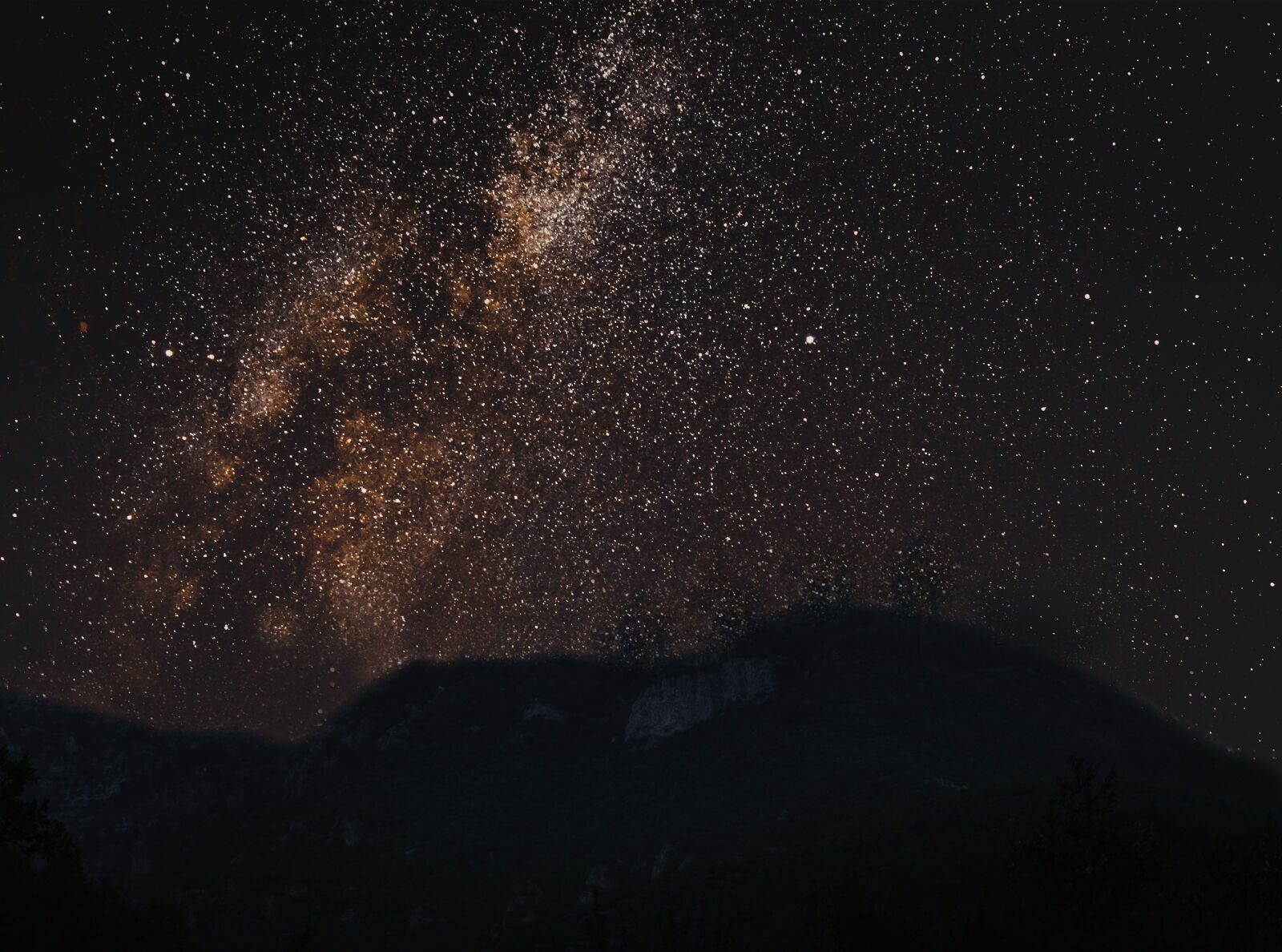 Sony a6000 sample photo. Beautiful, dark, galaxy, landscape photography